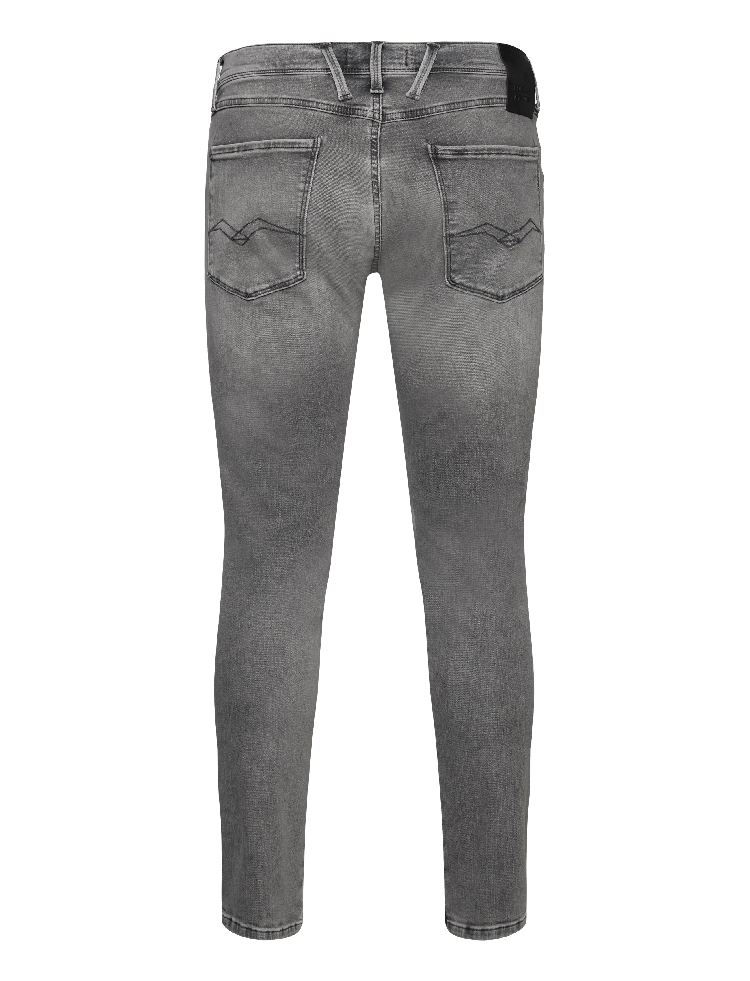 Replay - ANBASS Trousers SLIM Hyperflex Dust - slim-gallabuxur - grey - 2
