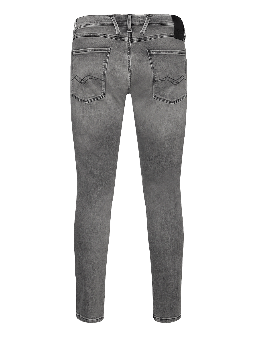 Replay - ANBASS Trousers SLIM Hyperflex Dust - slim-gallabuxur - grey - 2