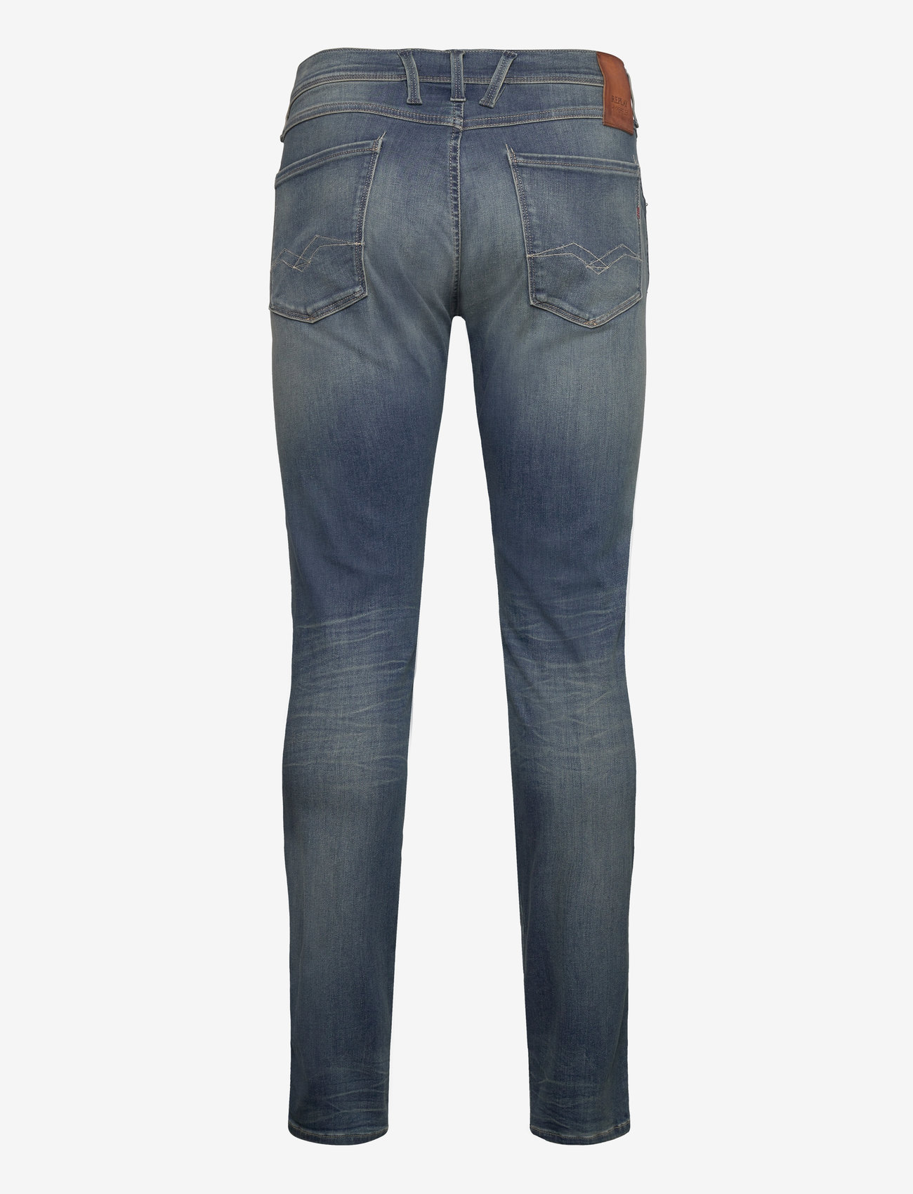 Replay - ANBASS Trousers SLIM Hyperflex Dust - kitsad teksad - blue - 2