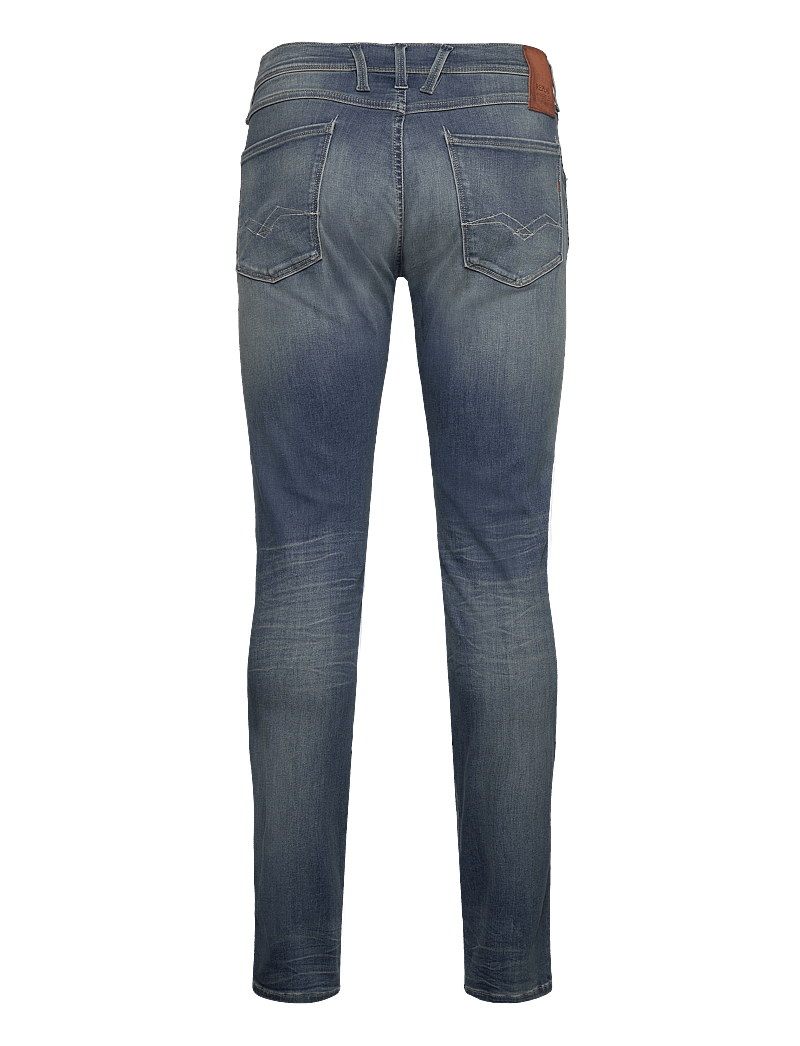 Replay - ANBASS Trousers SLIM Hyperflex Dust - kitsad teksad - blue - 2
