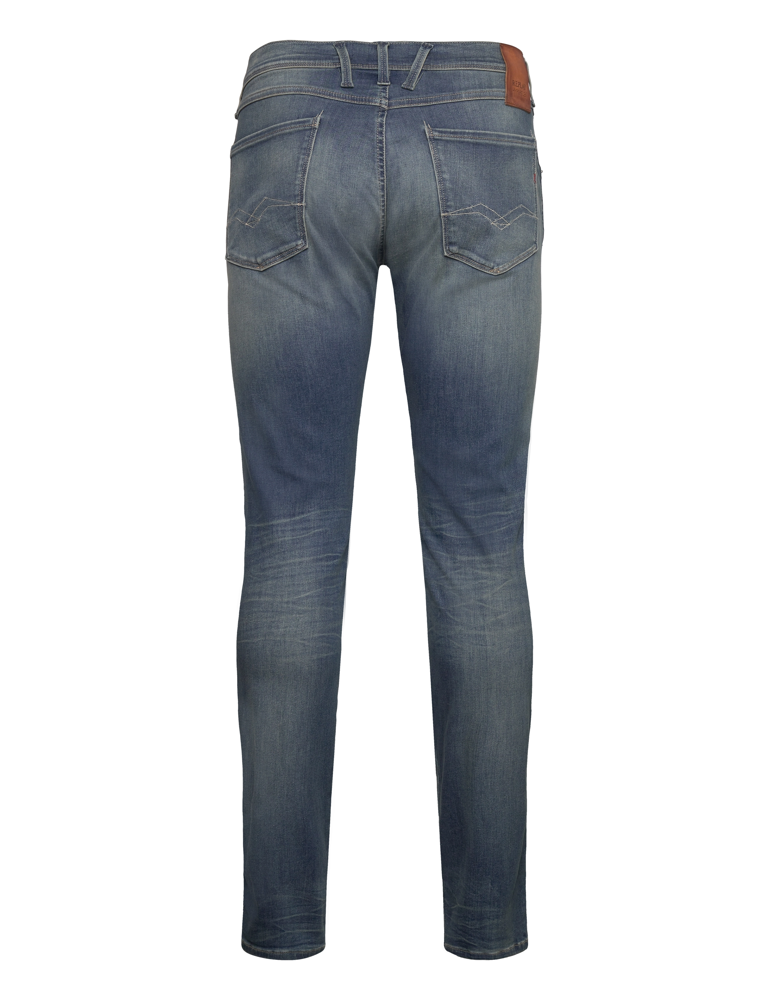 Replay - ANBASS Trousers SLIM Hyperflex Dust - slim jeans - blue - 2