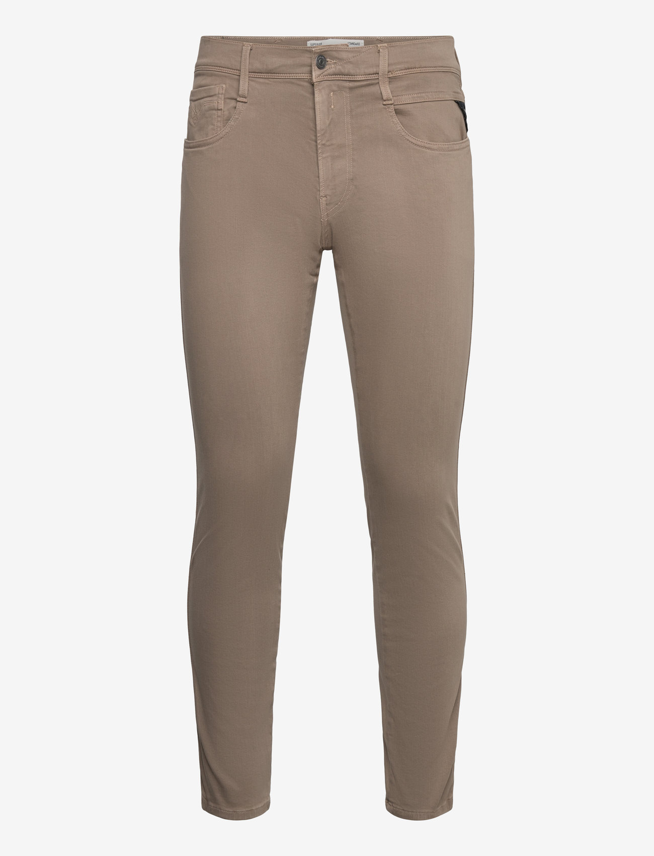 Replay - ANBASS Trousers SLIM Hyperflex Colour XLite - slim fit jeans - beige - 1