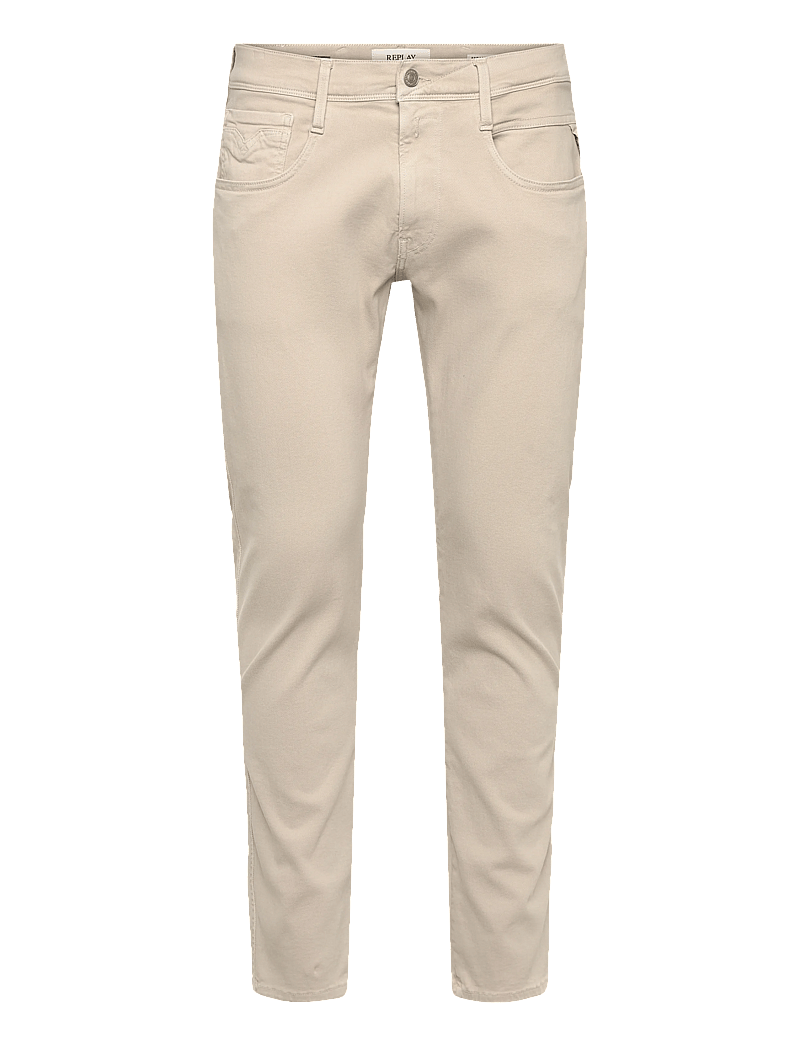 Replay - ANBASS Trousers SLIM Hyperflex Colour XLite - slim fit jeans - beige - 1