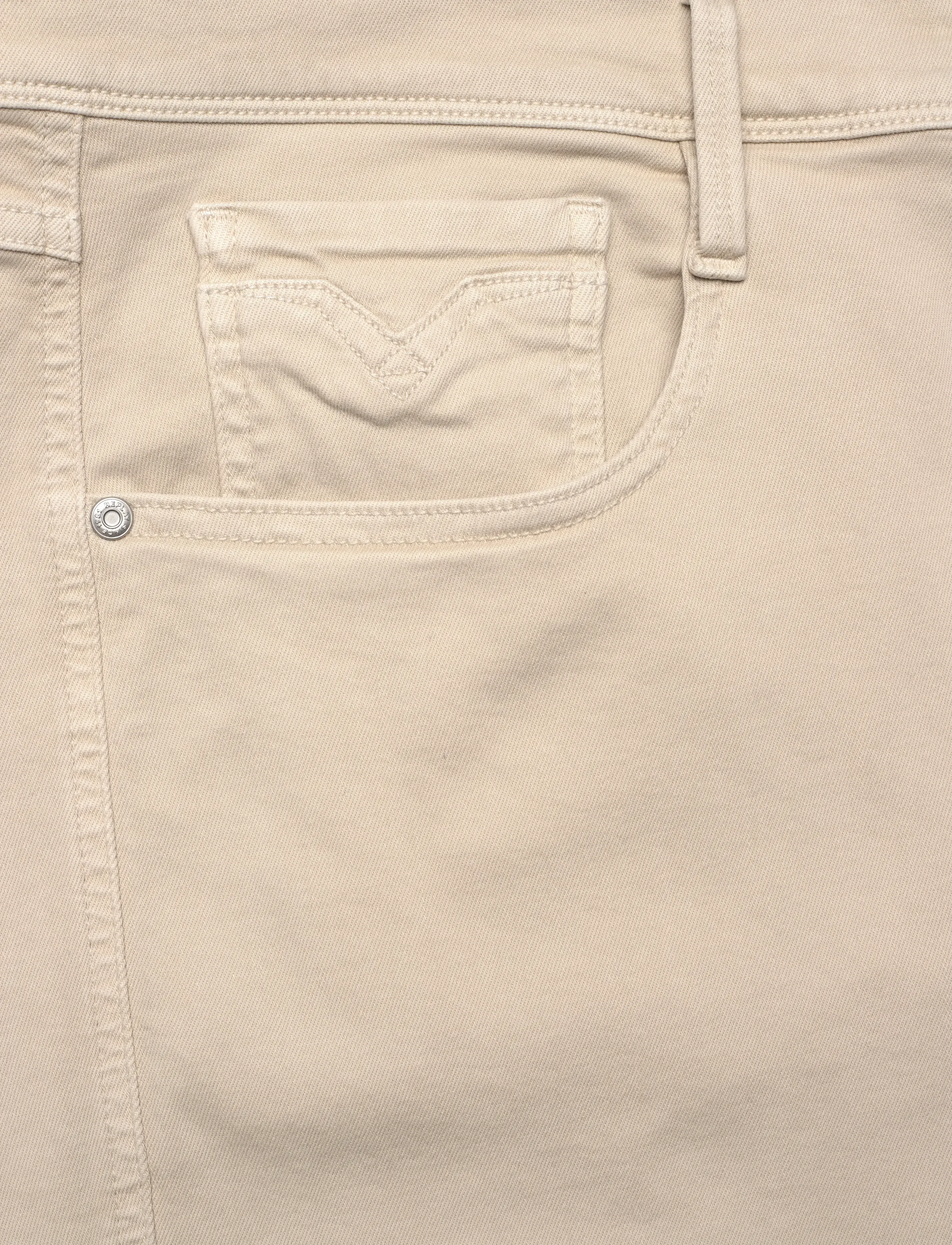 Replay - ANBASS Trousers SLIM Hyperflex Colour XLite - slim fit -farkut - beige - 4