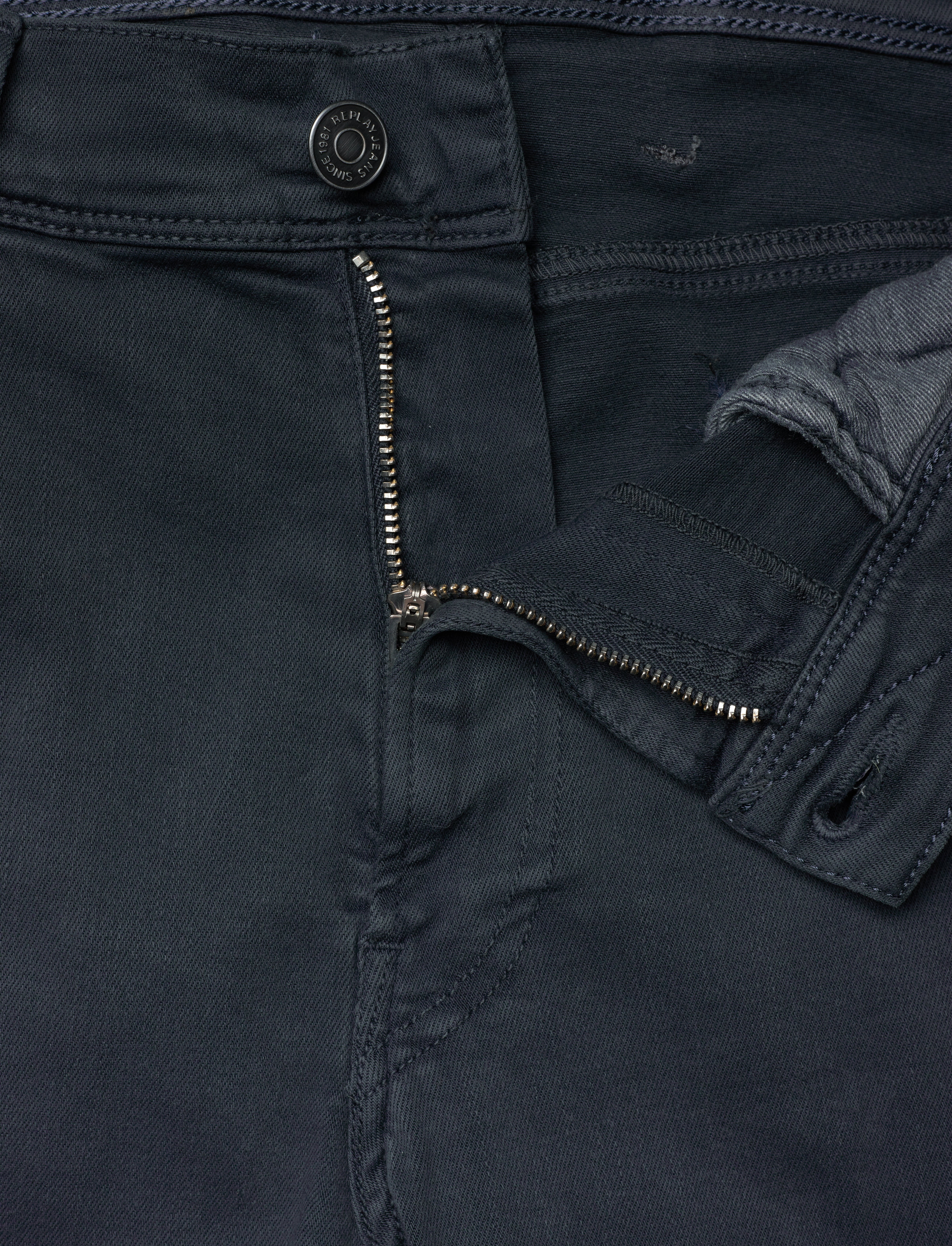 Replay - ANBASS Trousers SLIM Hyperflex Colour XLite - bukser & jeans - black - 3