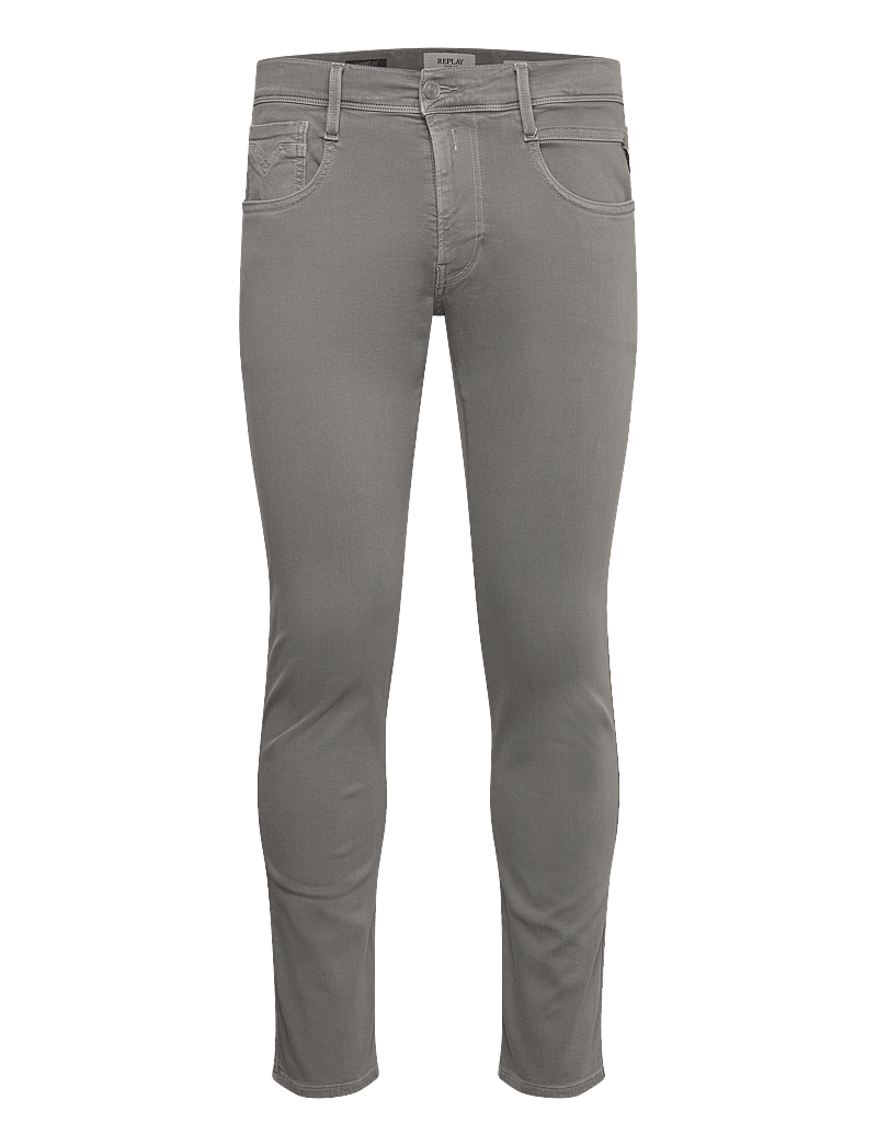 Replay - ANBASS Trousers SLIM Hyperflex Colour XLite - slim fit jeans - grey - 0