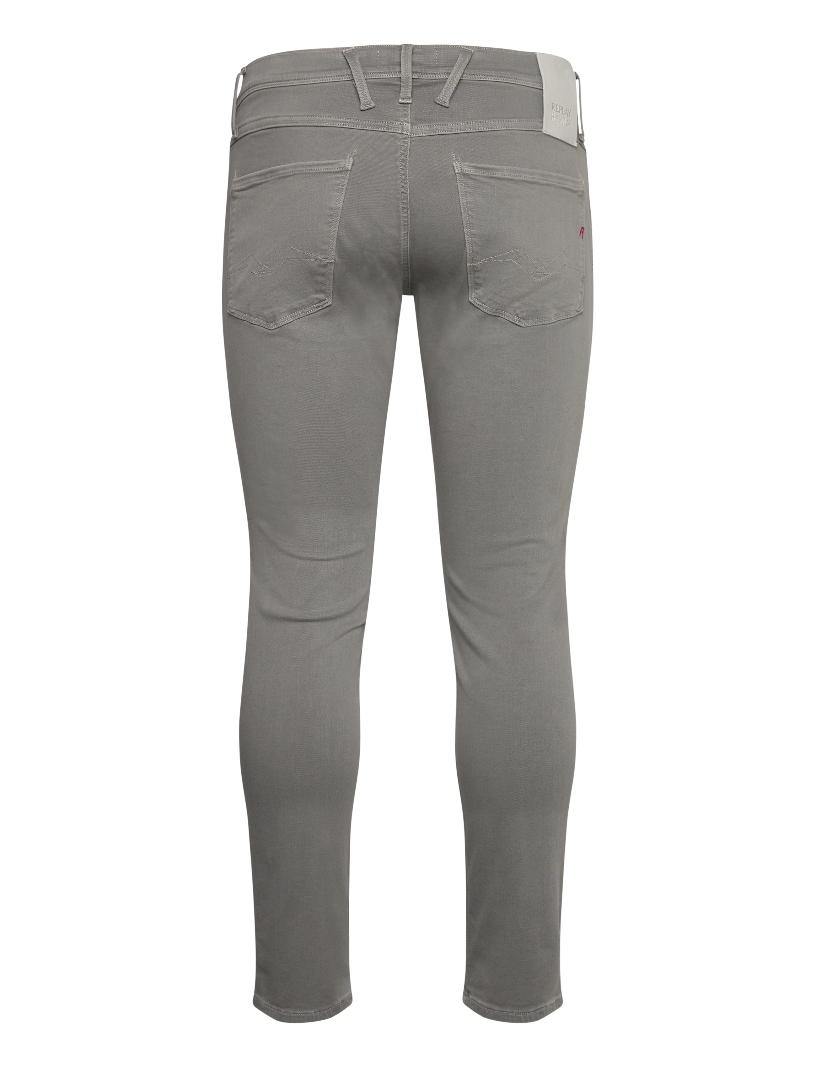Replay - ANBASS Trousers SLIM Hyperflex Colour XLite - bukser & jeans - grey - 1
