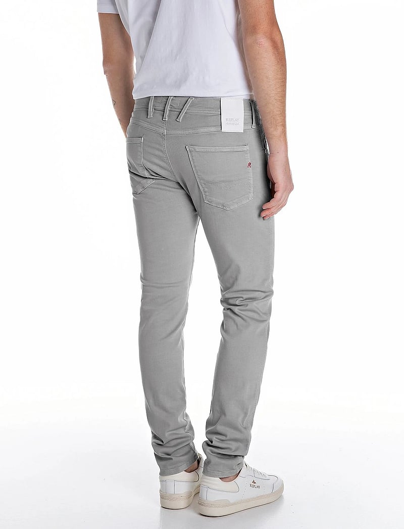 Replay - ANBASS Trousers SLIM Hyperflex Colour XLite - slim fit jeans - grey - 2