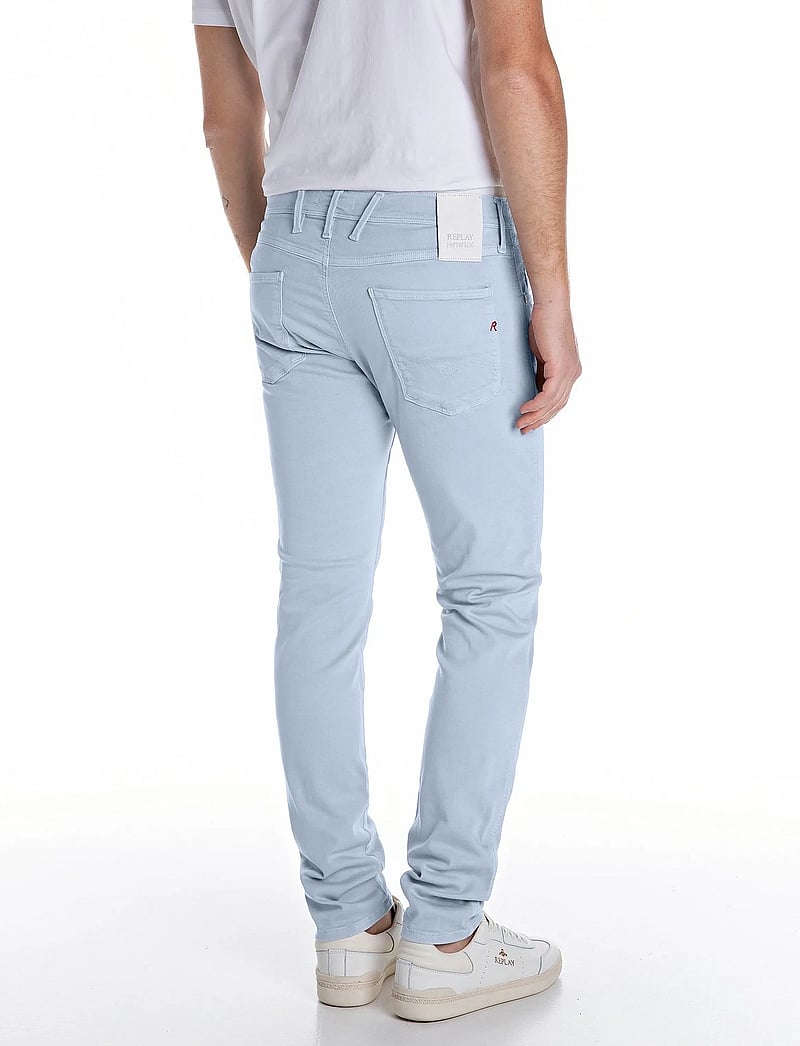 Replay - ANBASS Trousers SLIM Hyperflex Colour XLite - slim fit jeans - grey - 2