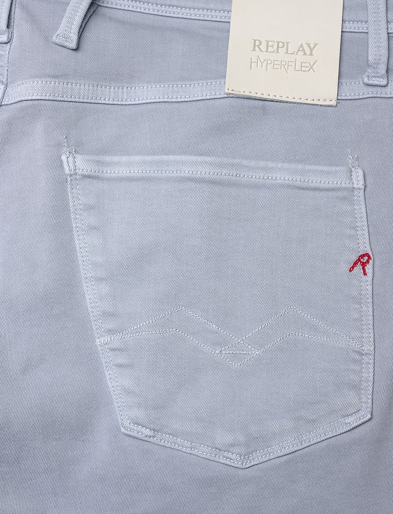 Replay - ANBASS Trousers SLIM Hyperflex Colour XLite - slim fit jeans - grey - 5