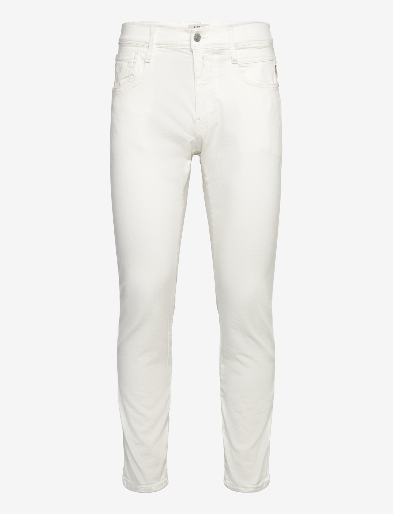 Replay - ANBASS Trousers SLIM Hyperflex Colour XLite - slim jeans - white - 0