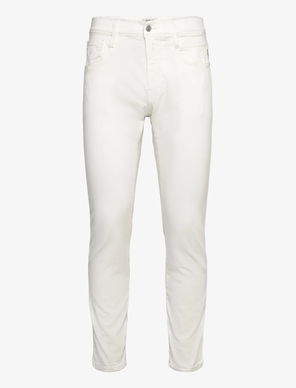 Replay - ANBASS Trousers SLIM Hyperflex Colour XLite - slim jeans - white - 0