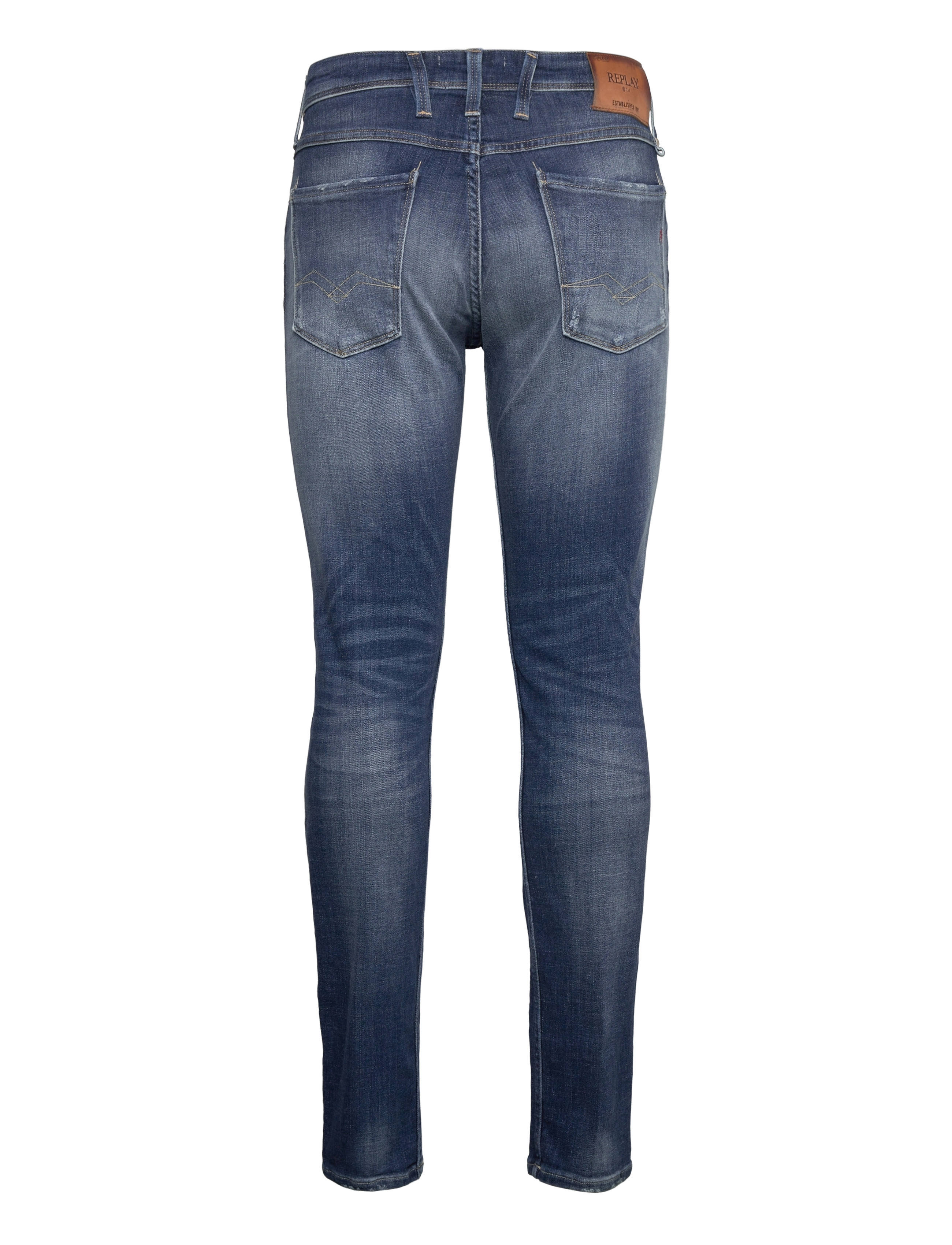 Replay - ANBASS Trousers SLIM - blue - 1