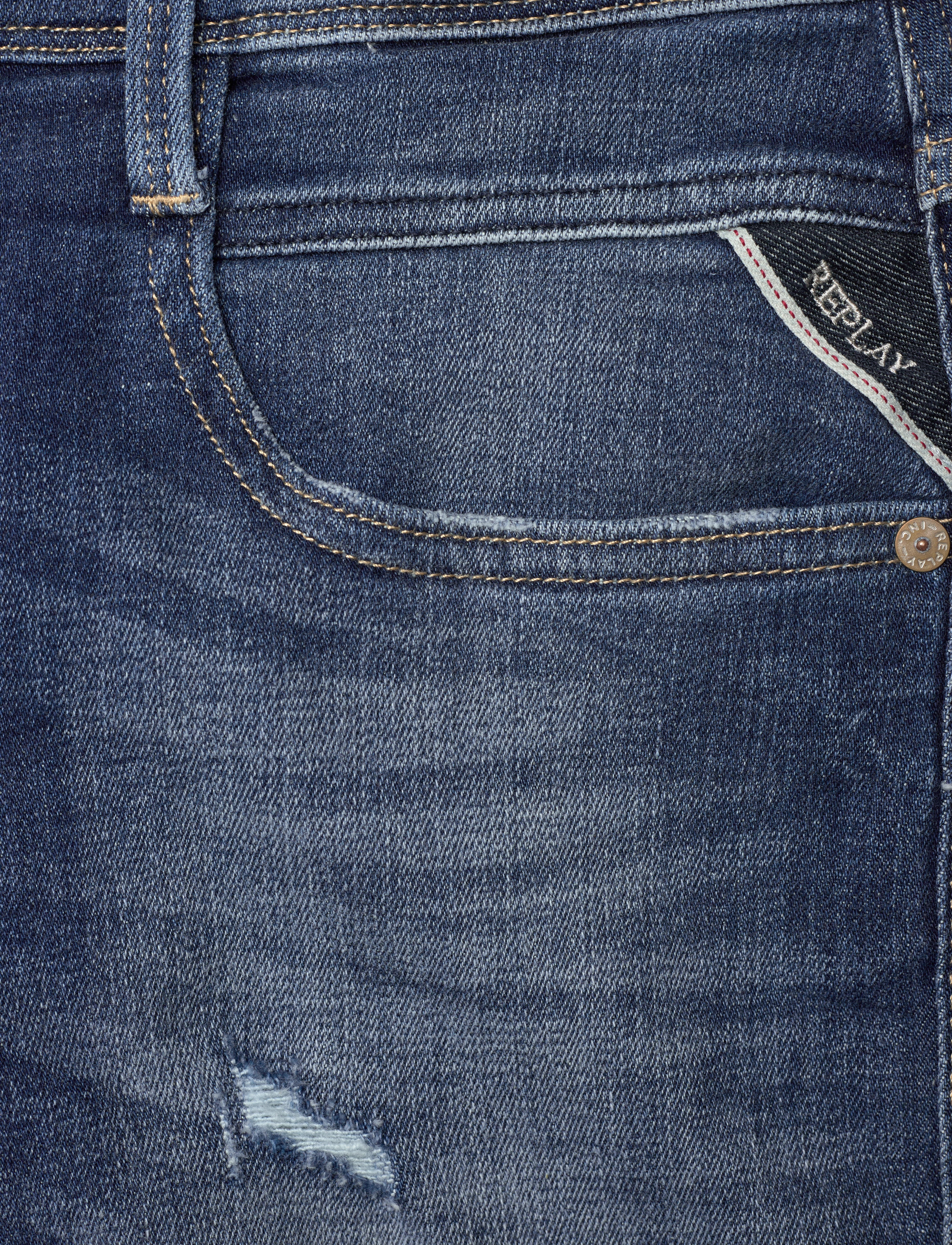 Replay - ANBASS Trousers SLIM - blue - 4