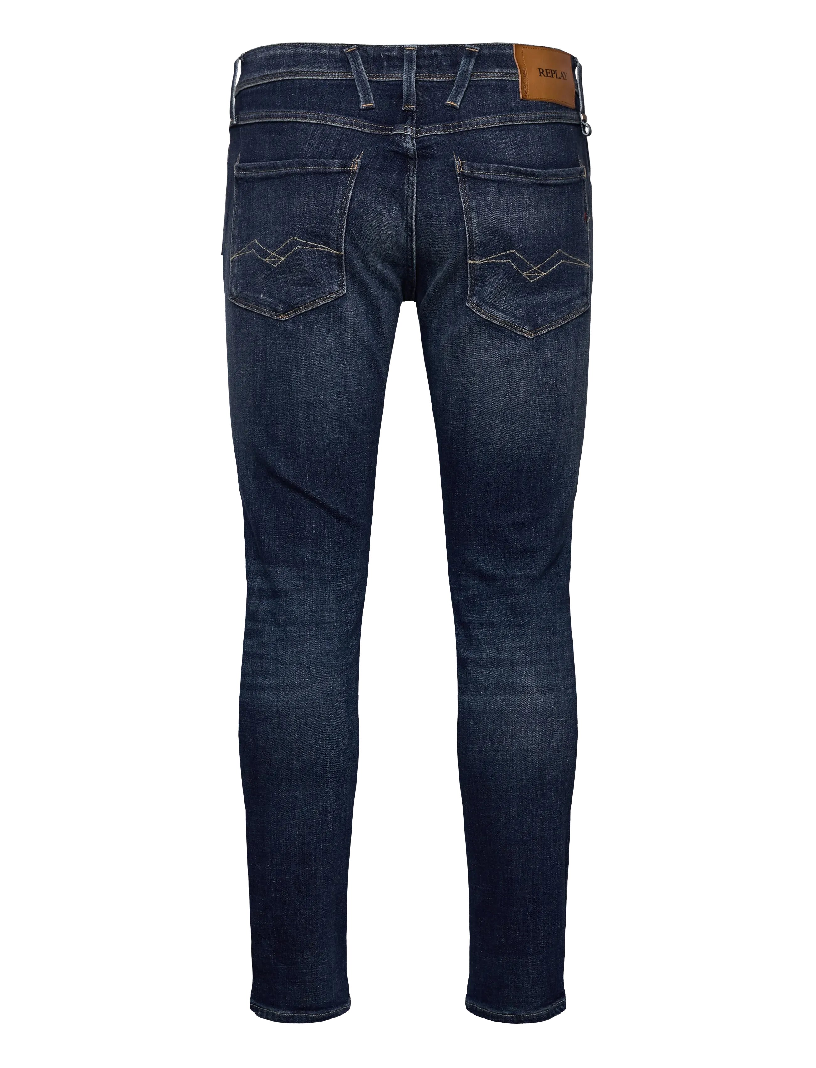 Replay - ANBASS Trousers SLIM AGED,Sustainable - slim fit jeans - blue - 1
