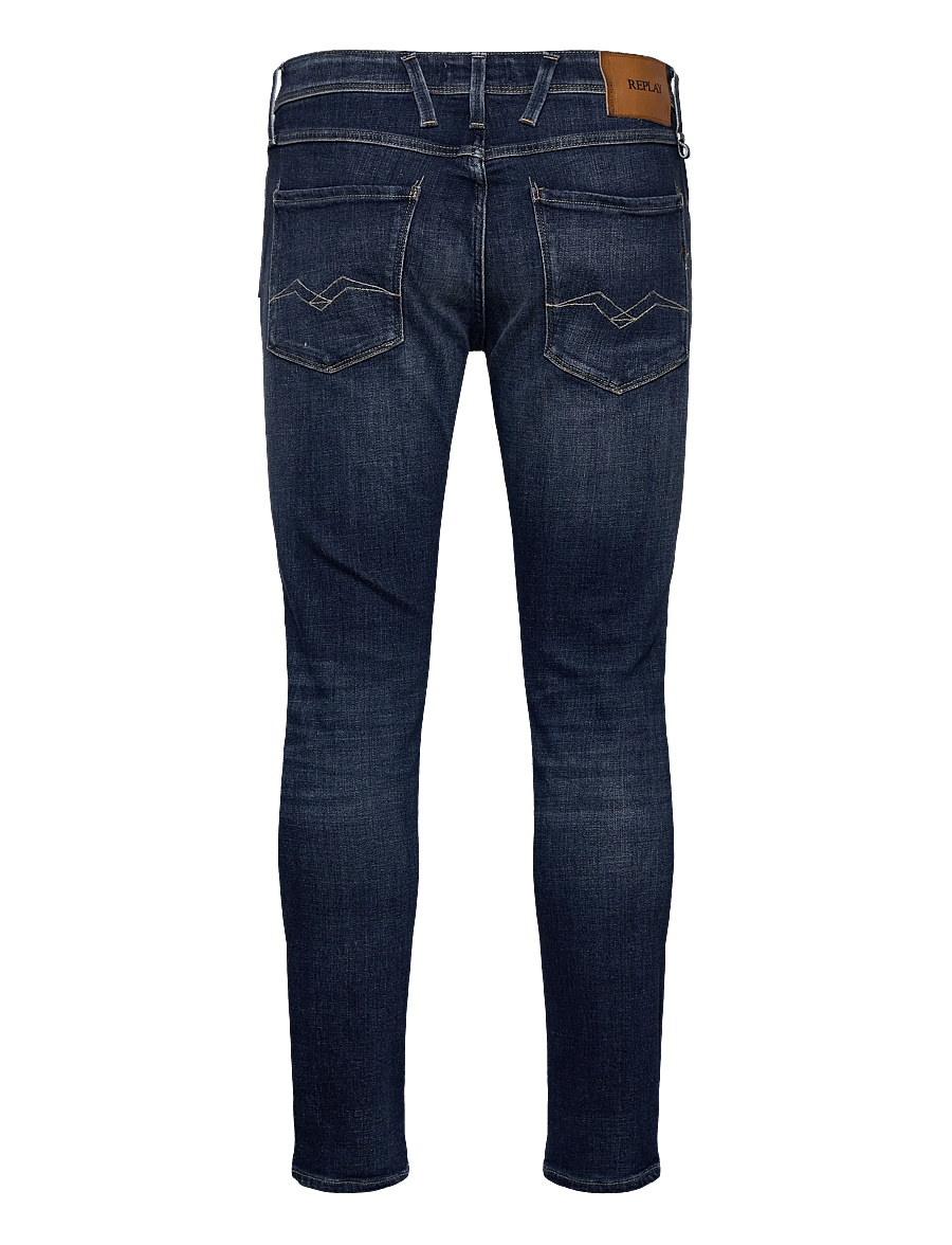 Replay - ANBASS Trousers SLIM AGED,Sustainable - slim fit jeans - blue - 1