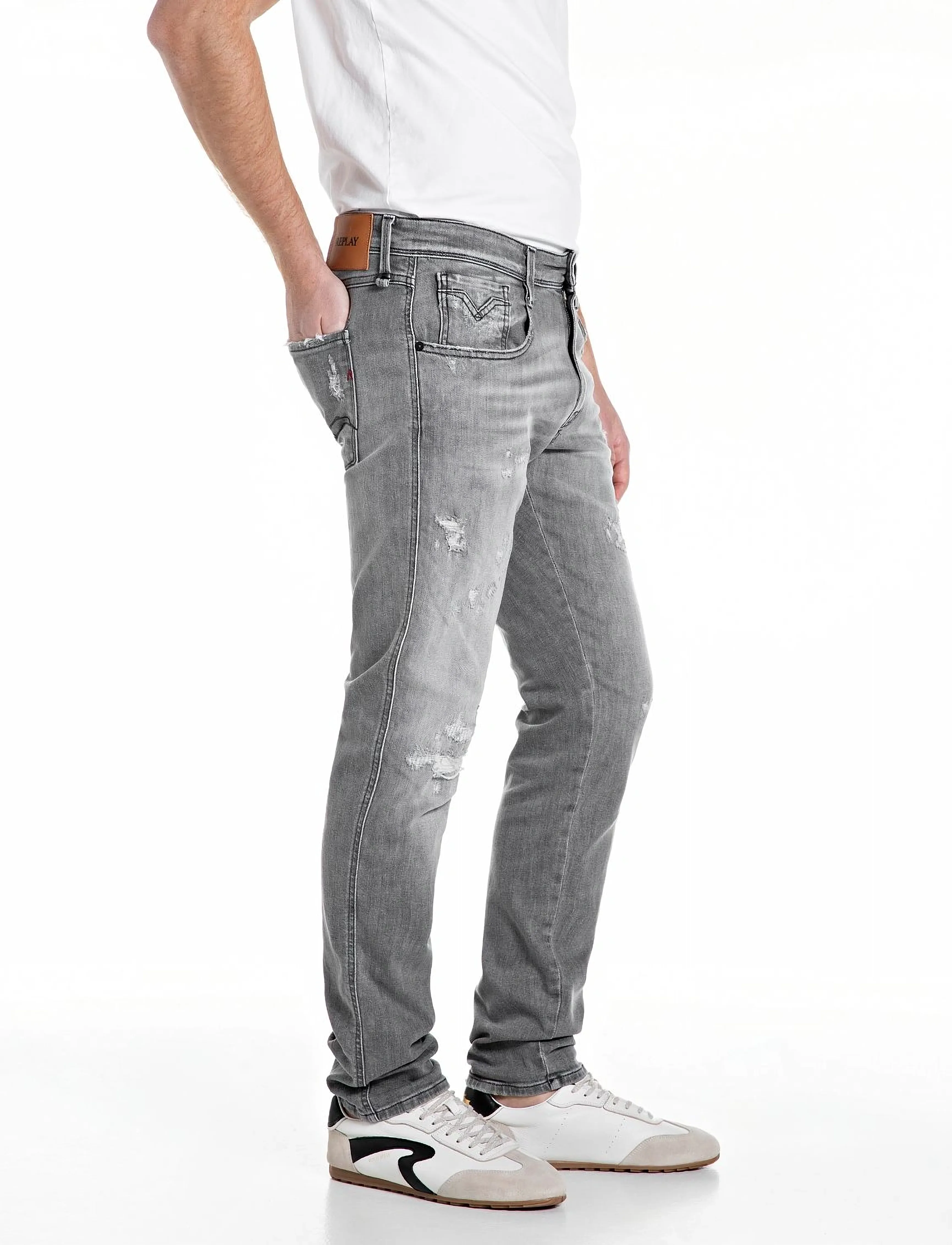 Anbass Trousers Slim Aged 3
