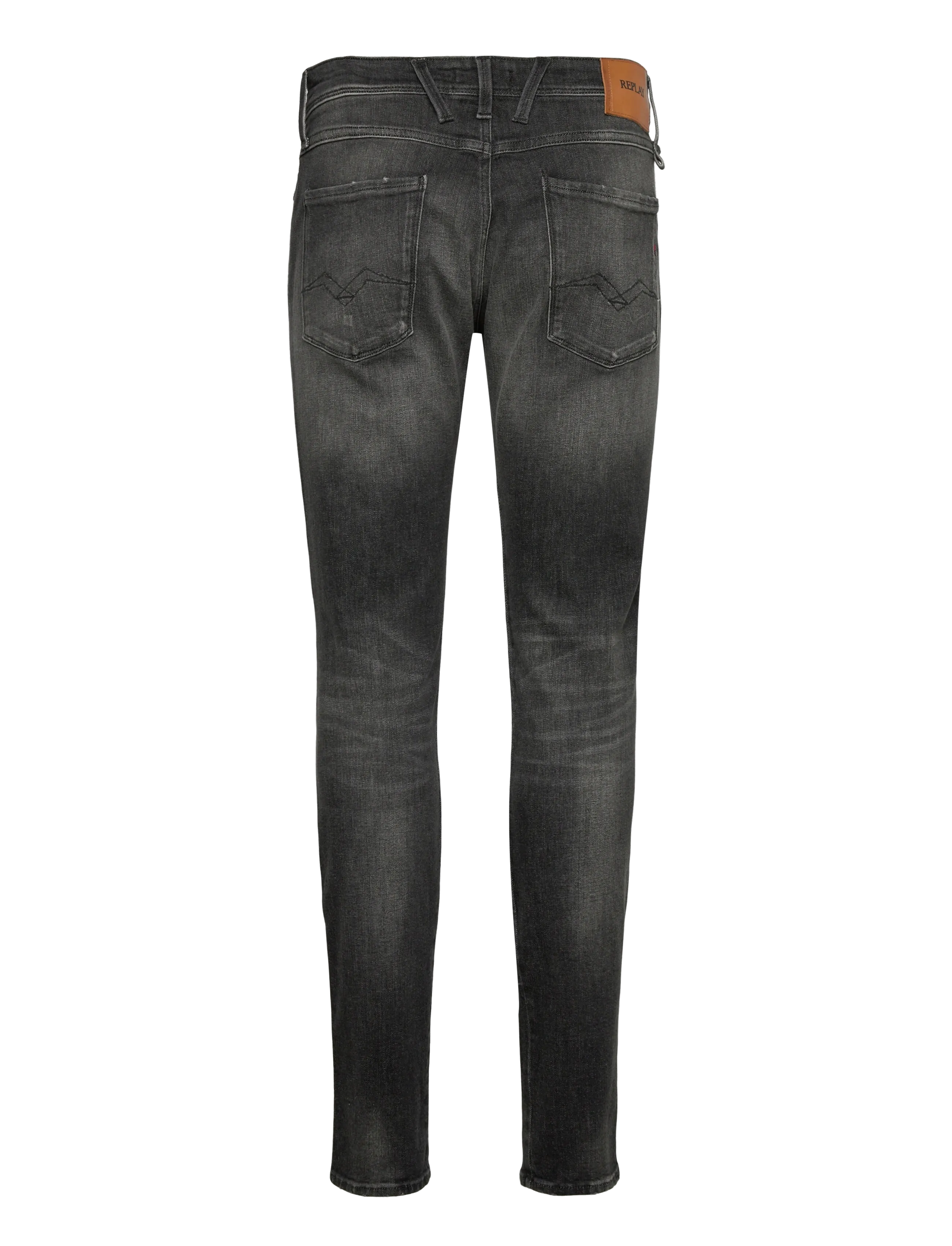 Replay - ANBASS Trousers SLIM AGED - slim fit jeans - dark grey - 2