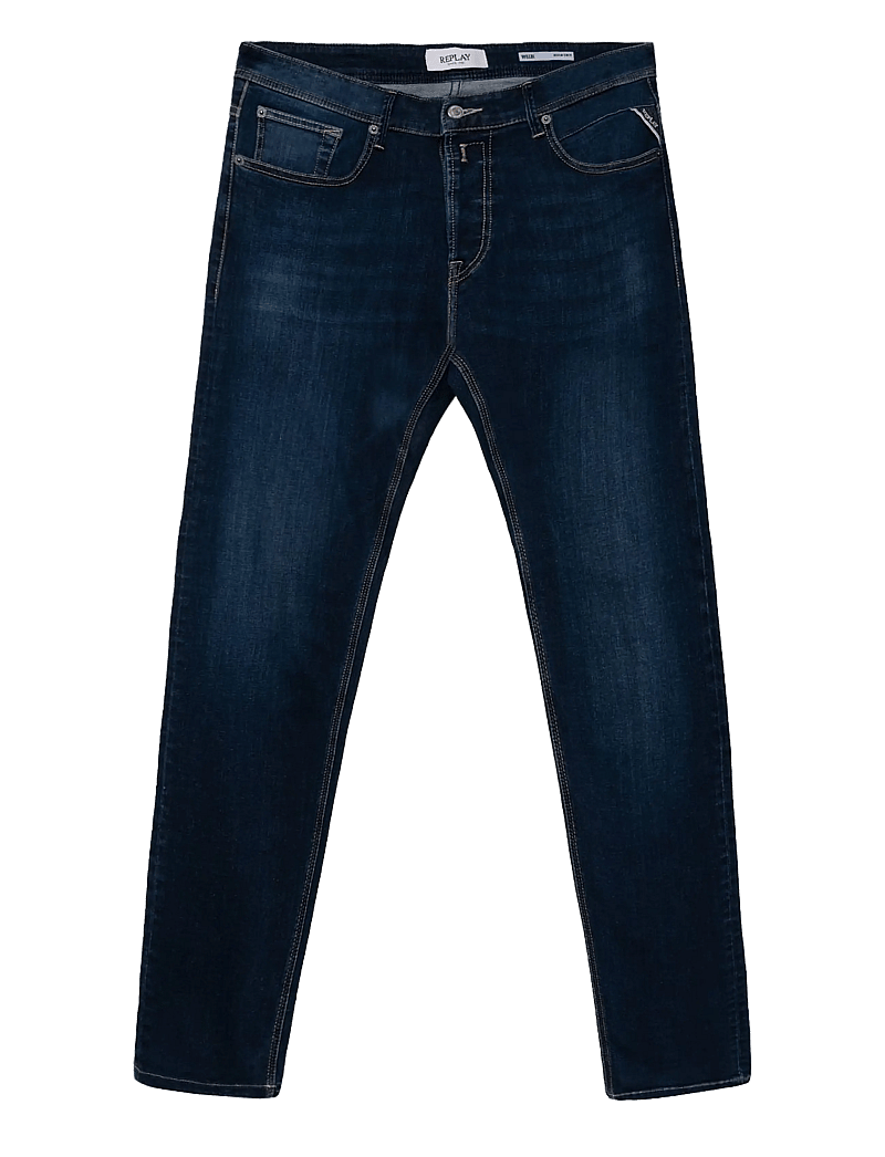 Replay - ANBASS Trousers SLIM 99 Denim - slim fit jeans - dark blue - 1