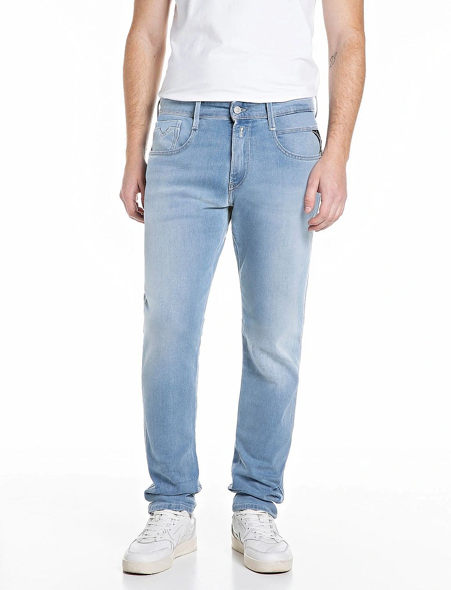 Replay - ANBASS Trousers SLIM 99 Denim - slim jeans - blue - 0