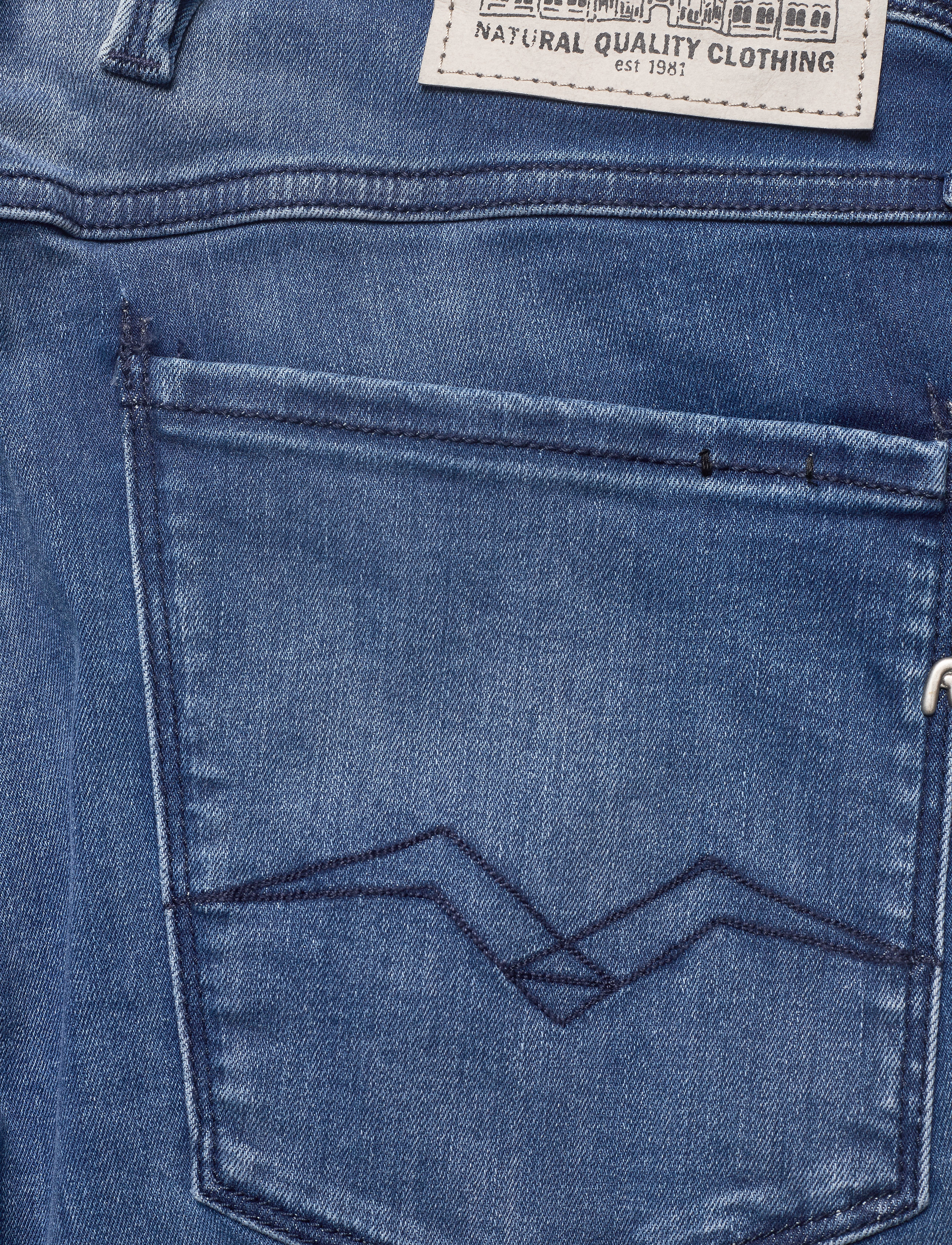 Replay - ANBASS Trousers SLIM 99 Denim - medium blue - 4