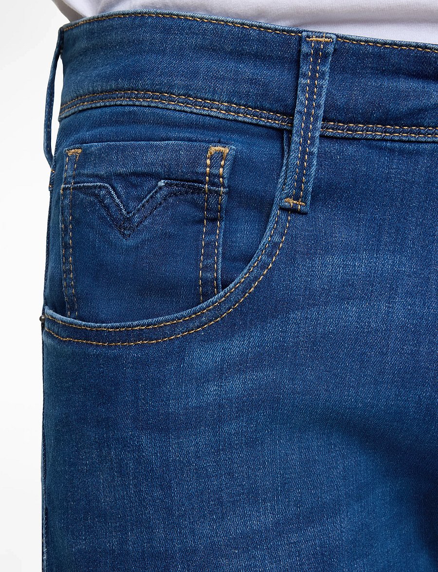 Replay - ANBASS Trousers SLIM 99 Denim - slim fit jeans - blue - 5
