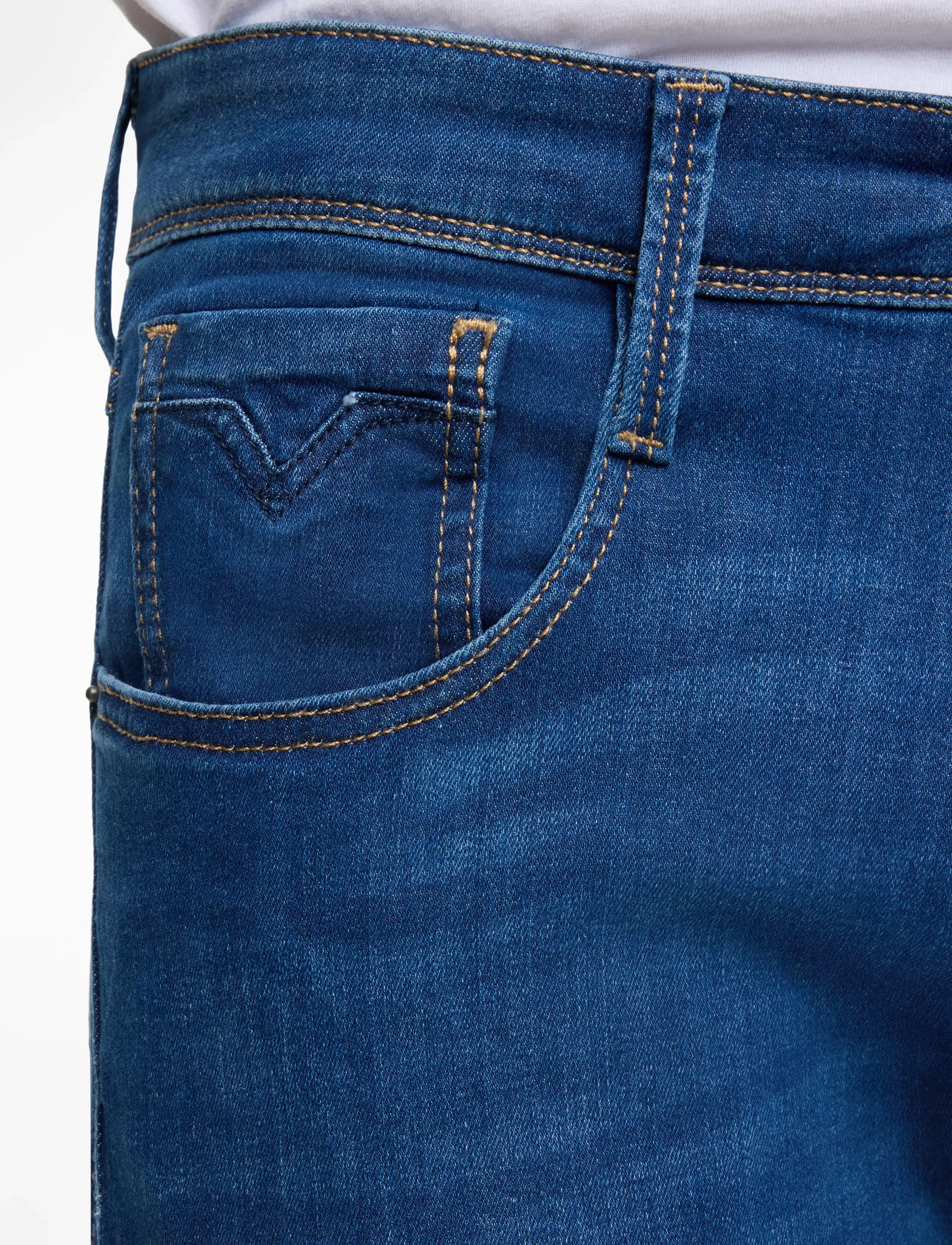 Replay - ANBASS Trousers SLIM 99 Denim - slim jeans - dark blue - 5