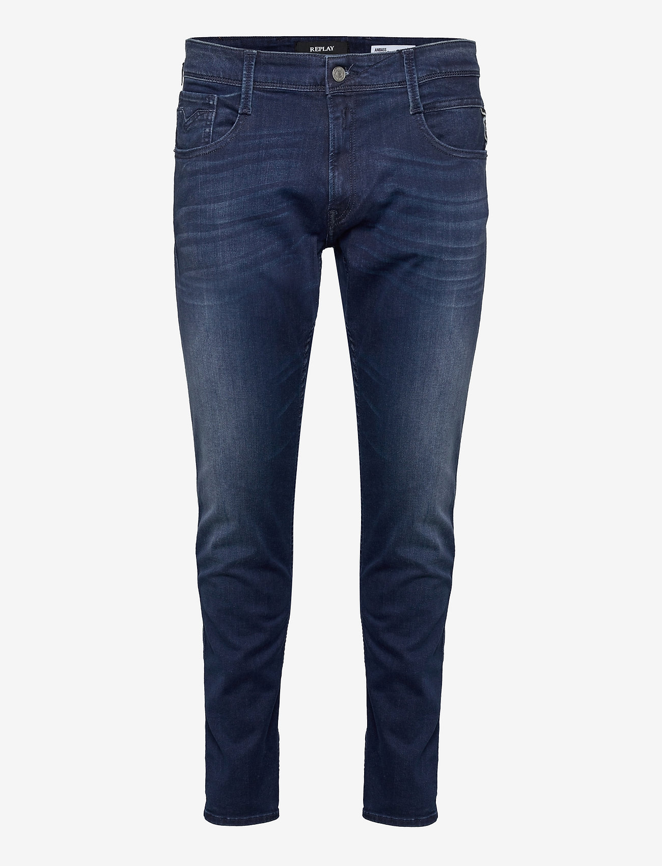 Replay - ANBASS Trousers 99 Denim - dark blue - 0