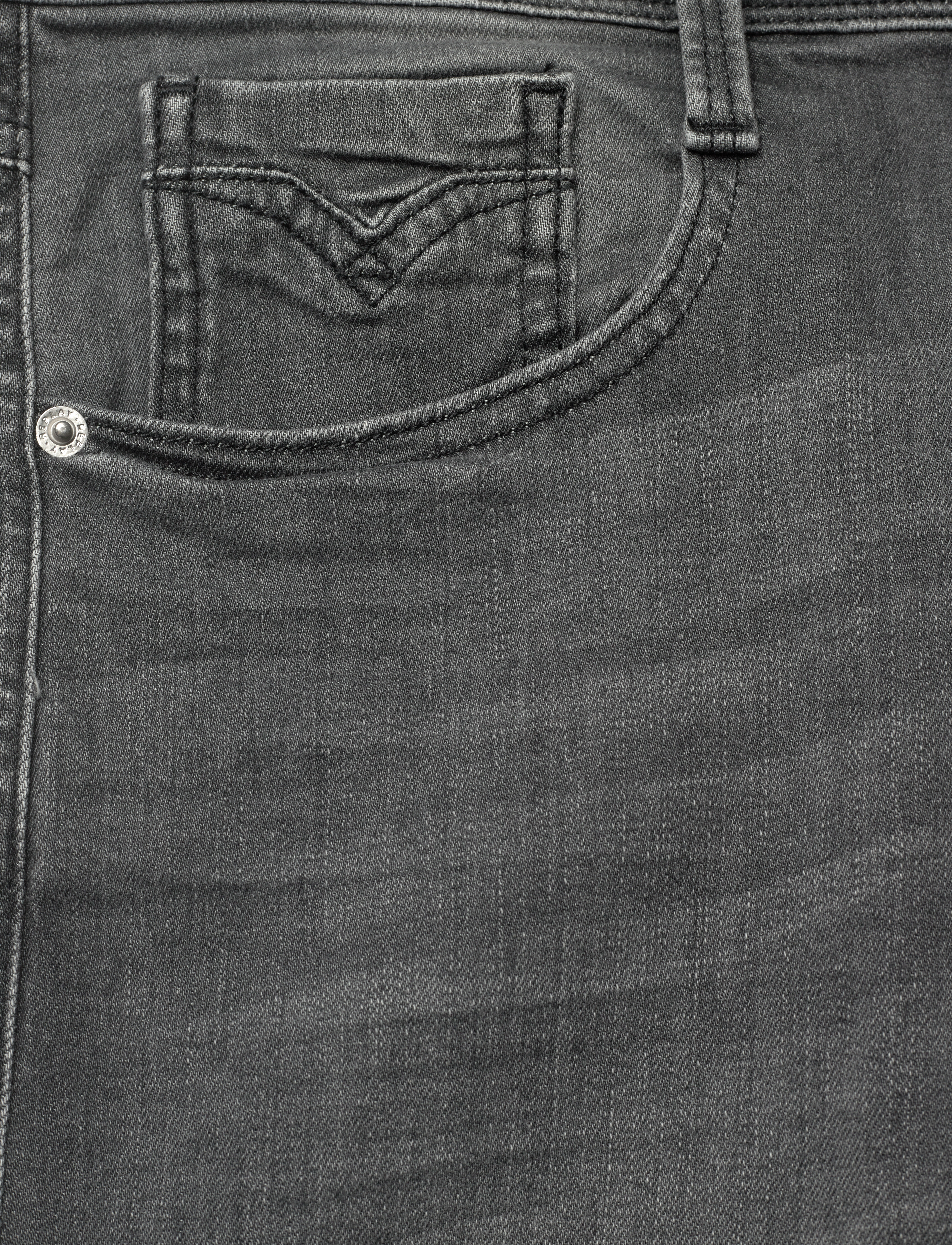 Replay - ANBASS Trousers SLIM 99 Denim - grey - 2