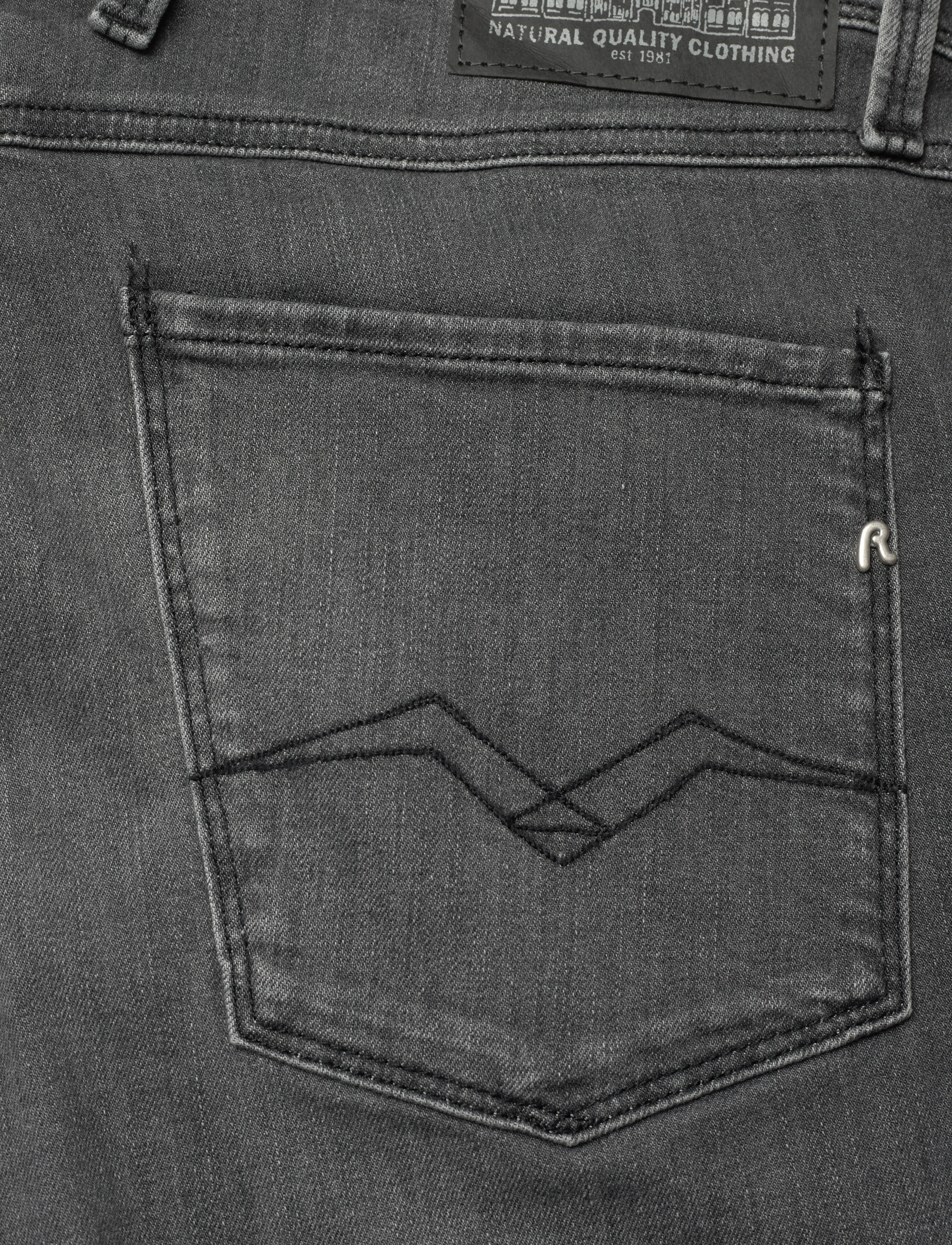 Replay - ANBASS Trousers SLIM 99 Denim - grey - 4