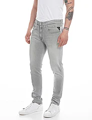 Replay - ANBASS Trousers SLIM 99 Denim - kitsad teksad - grey - 6