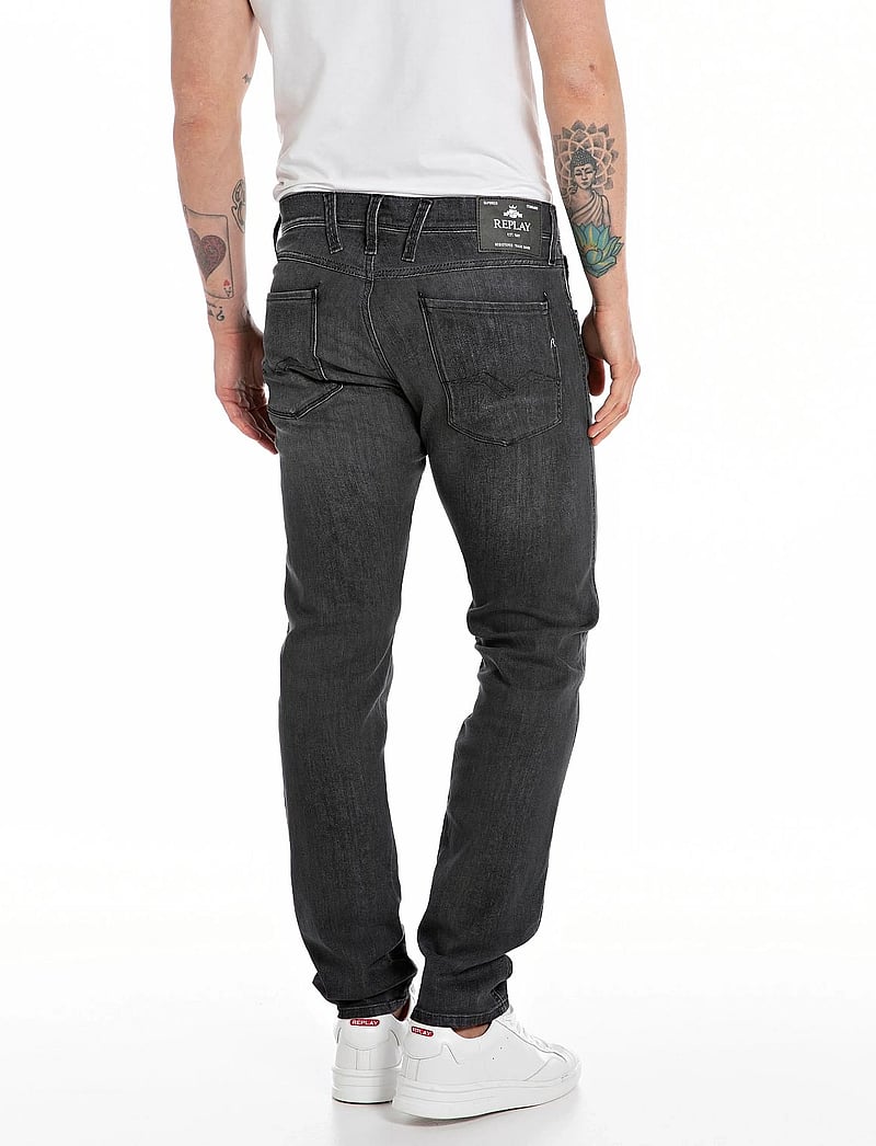 Replay - ANBASS Trousers SLIM 99 Denim - slim jeans - grey - 2