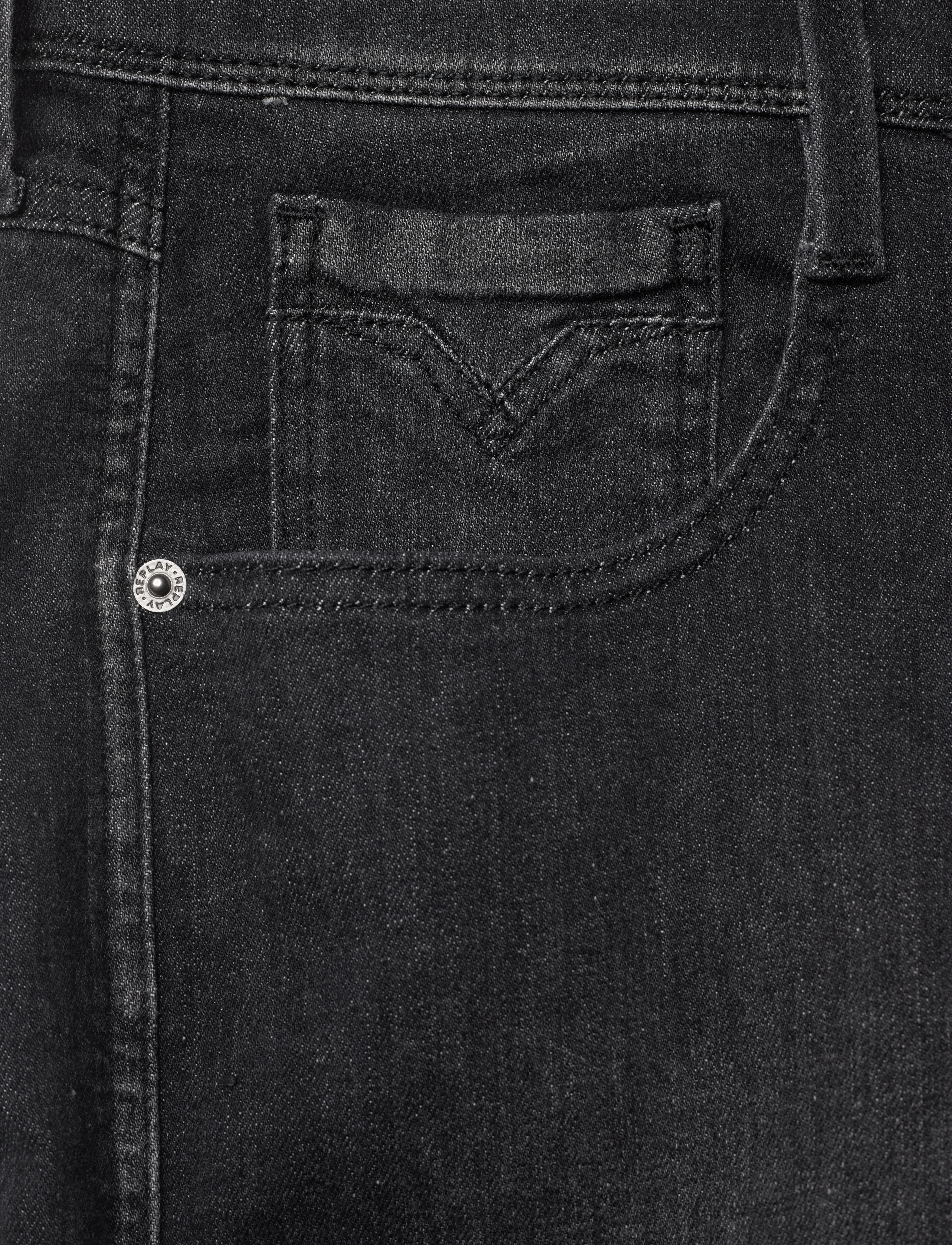 Replay - ANBASS Trousers SLIM 99 Denim - slim jeans - grey - 3