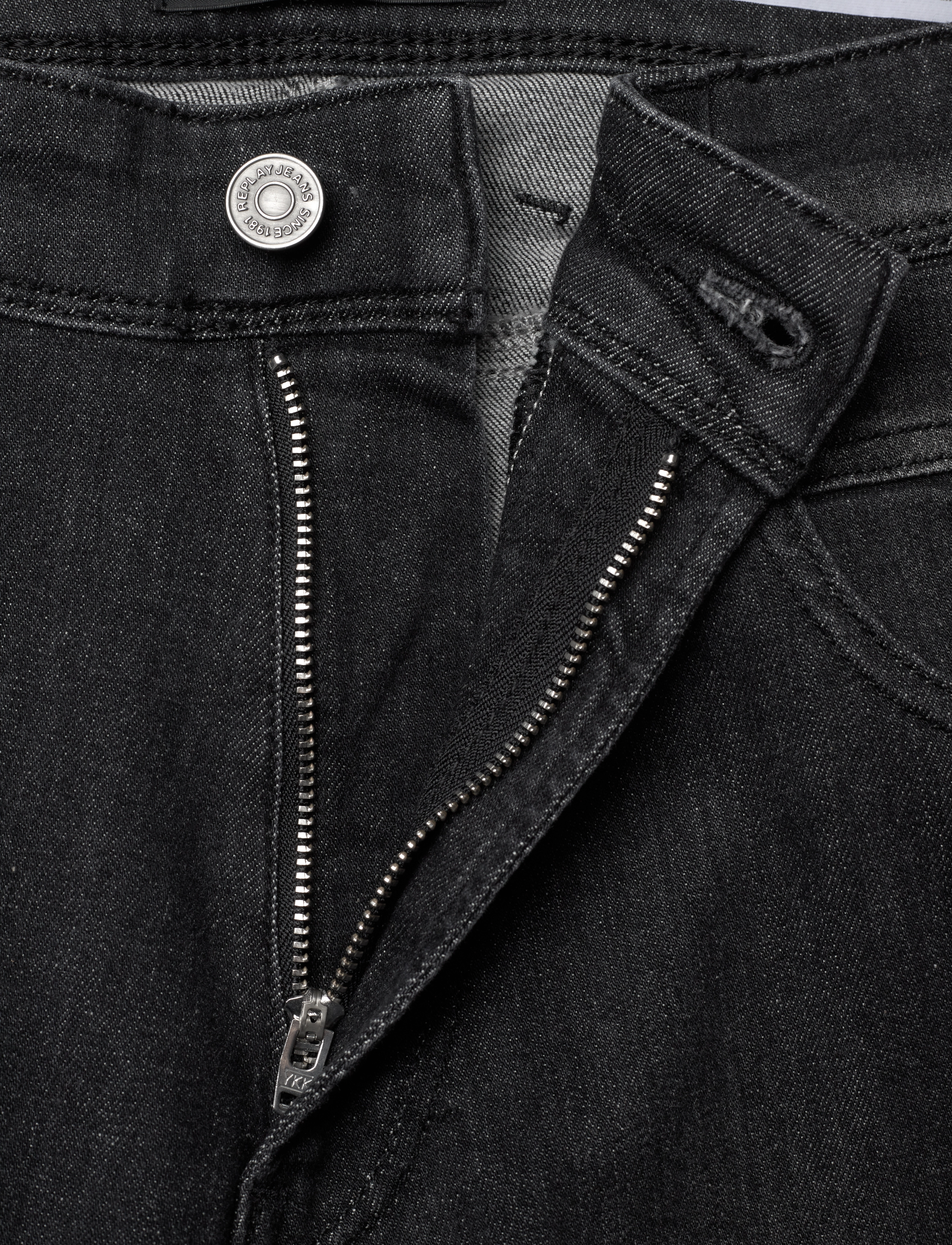 Replay - ANBASS Trousers SLIM 99 Denim - slim jeans - grey - 4