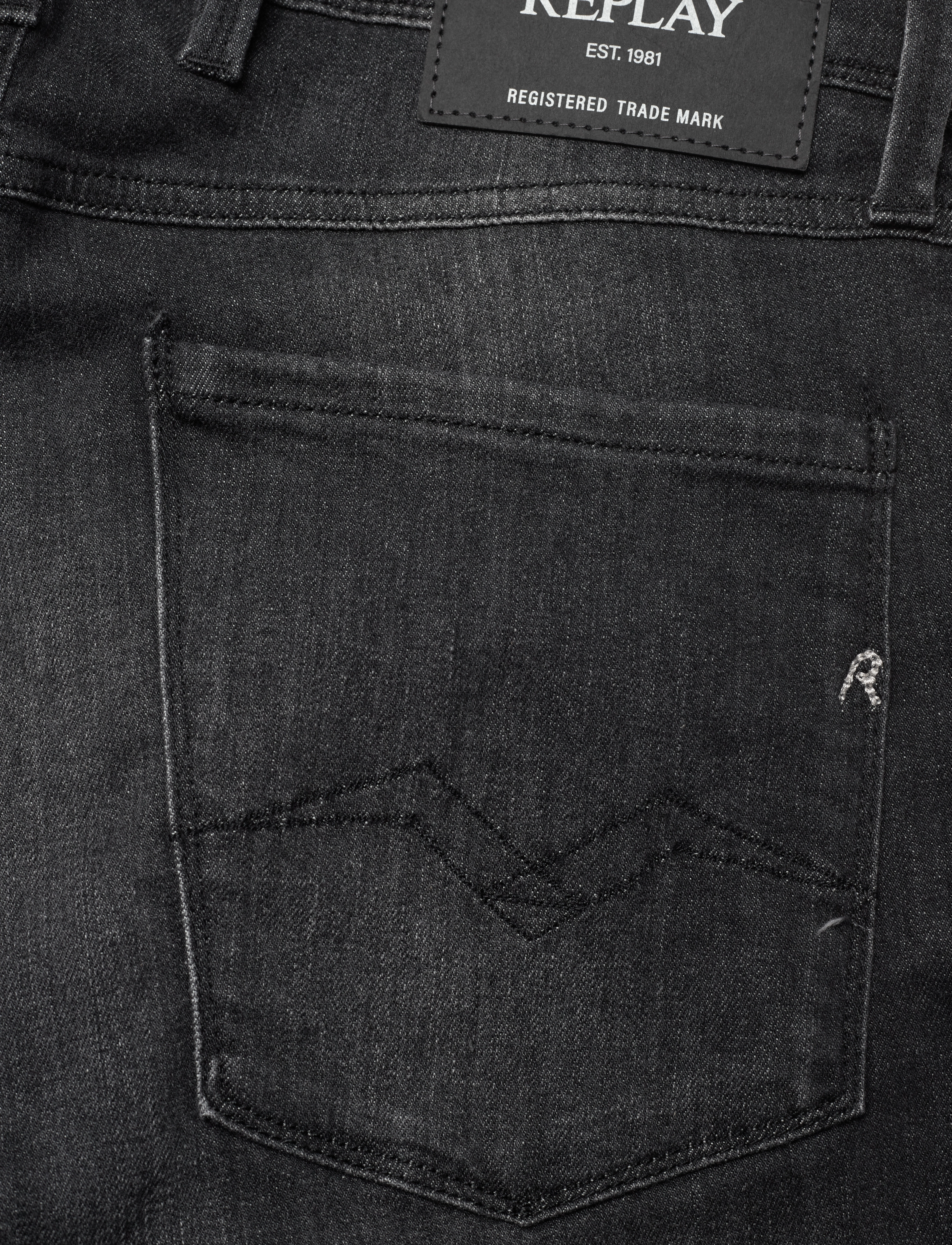 Replay - ANBASS Trousers SLIM 99 Denim - slim jeans - grey - 5