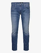 ANBASS Trousers SLIM 573 ONLINE - BLUE
