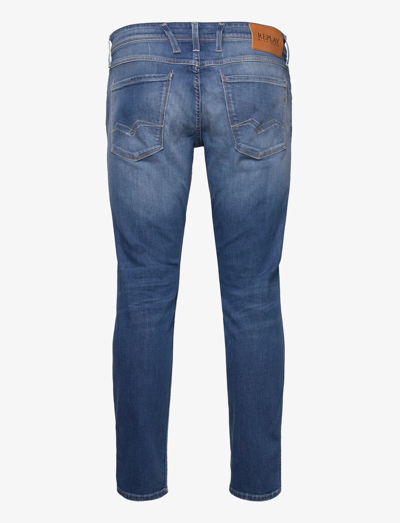 Replay - ANBASS Trousers SLIM 573 ONLINE - kitsad teksad - blue - 1