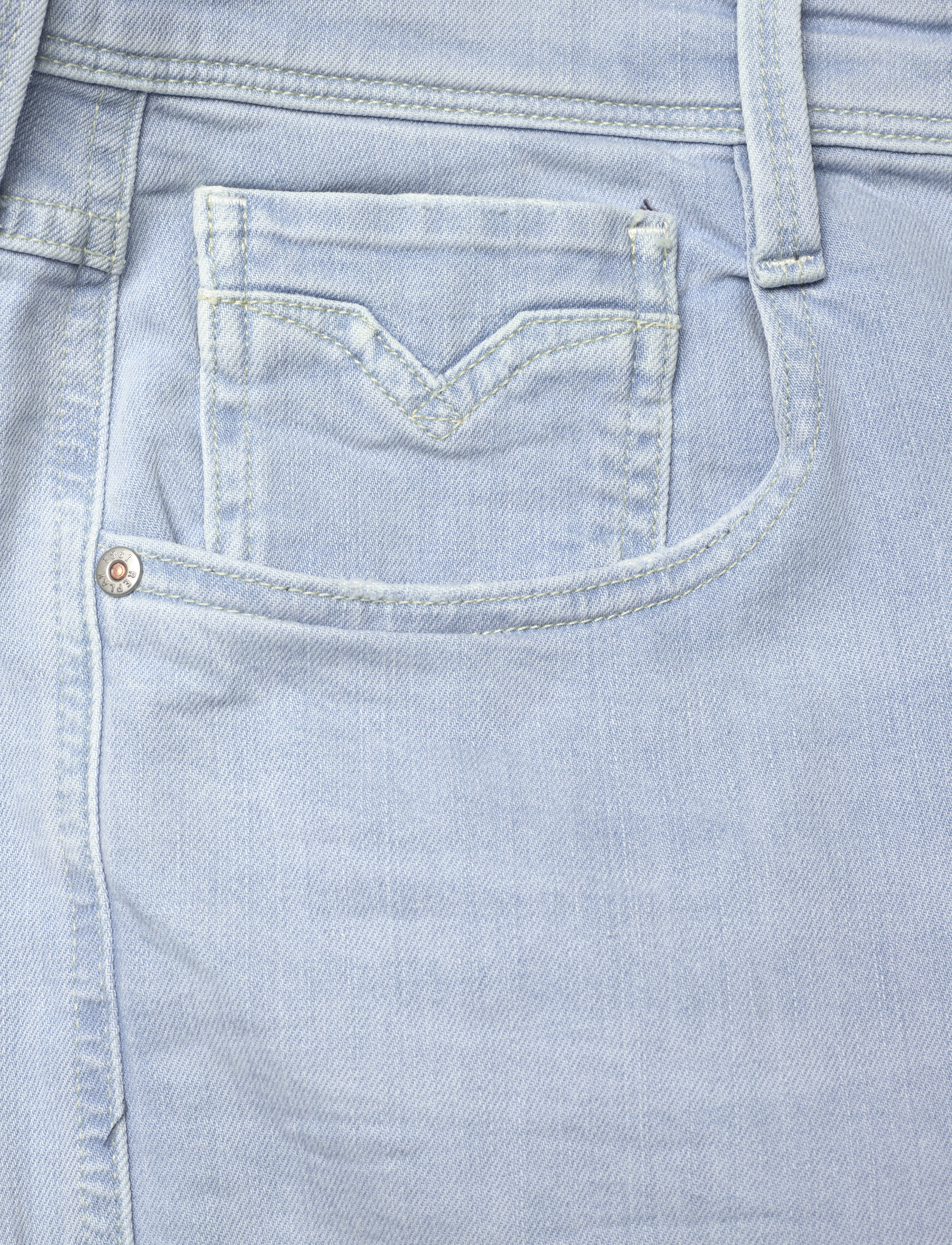 Replay - ANBASS Trousers SLIM 573 ONLINE - blue - 4