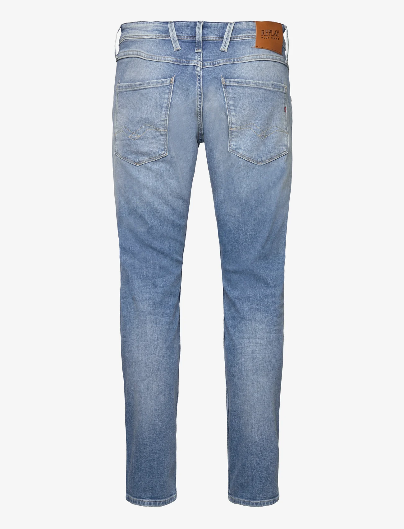 Replay - ANBASS Trousers SLIM 573 ONLINE - tavalised teksad - blue - 1