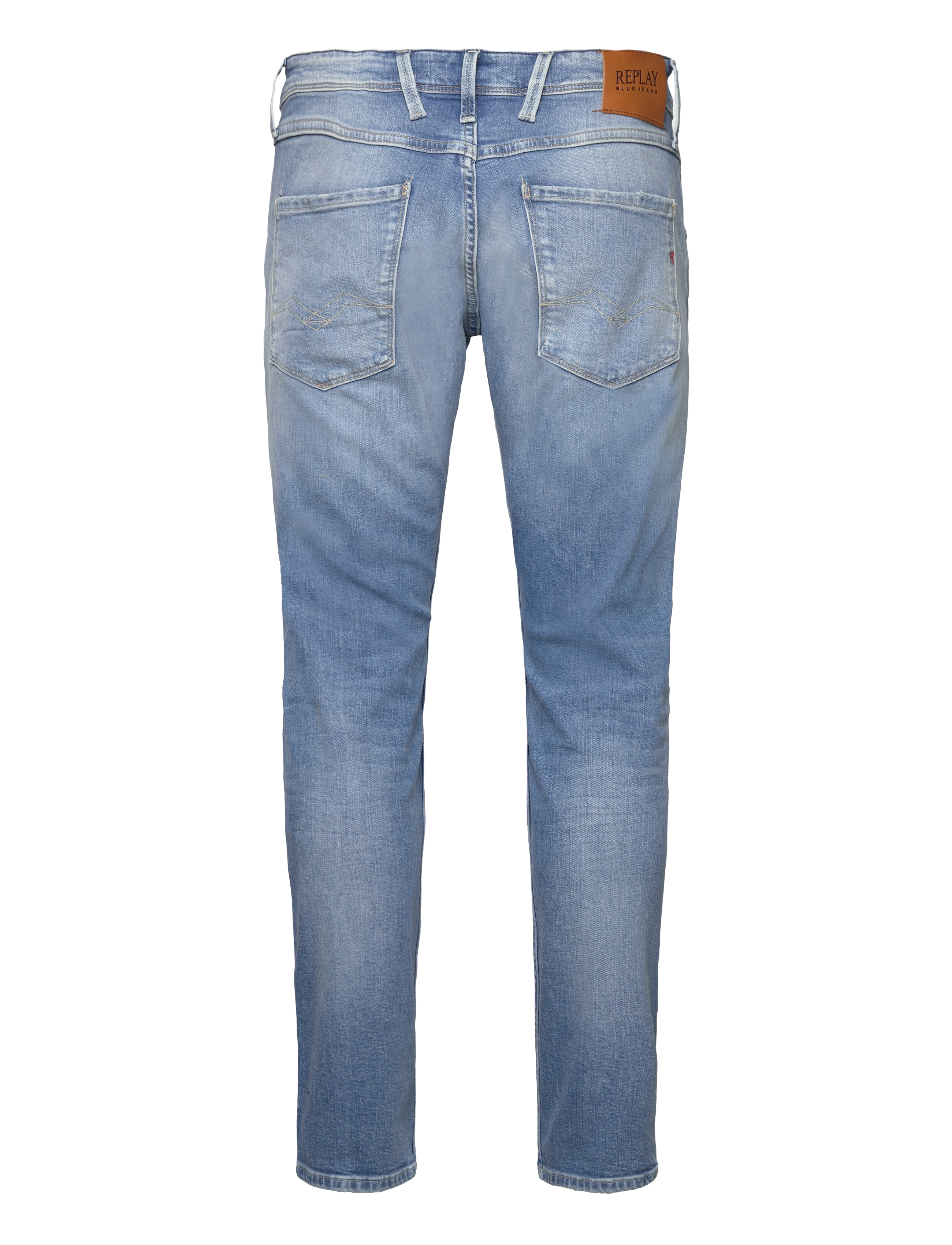 Replay - ANBASS Trousers SLIM 573 ONLINE - blue - 2