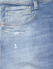 Replay - ANBASS Trousers SLIM 573 ONLINE - regular piegriezuma džinsa bikses - blue - 2