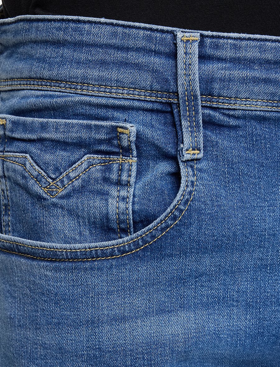 Replay - ANBASS Trousers SLIM 573 ECO PLUS - skinny jeans - blue - 5