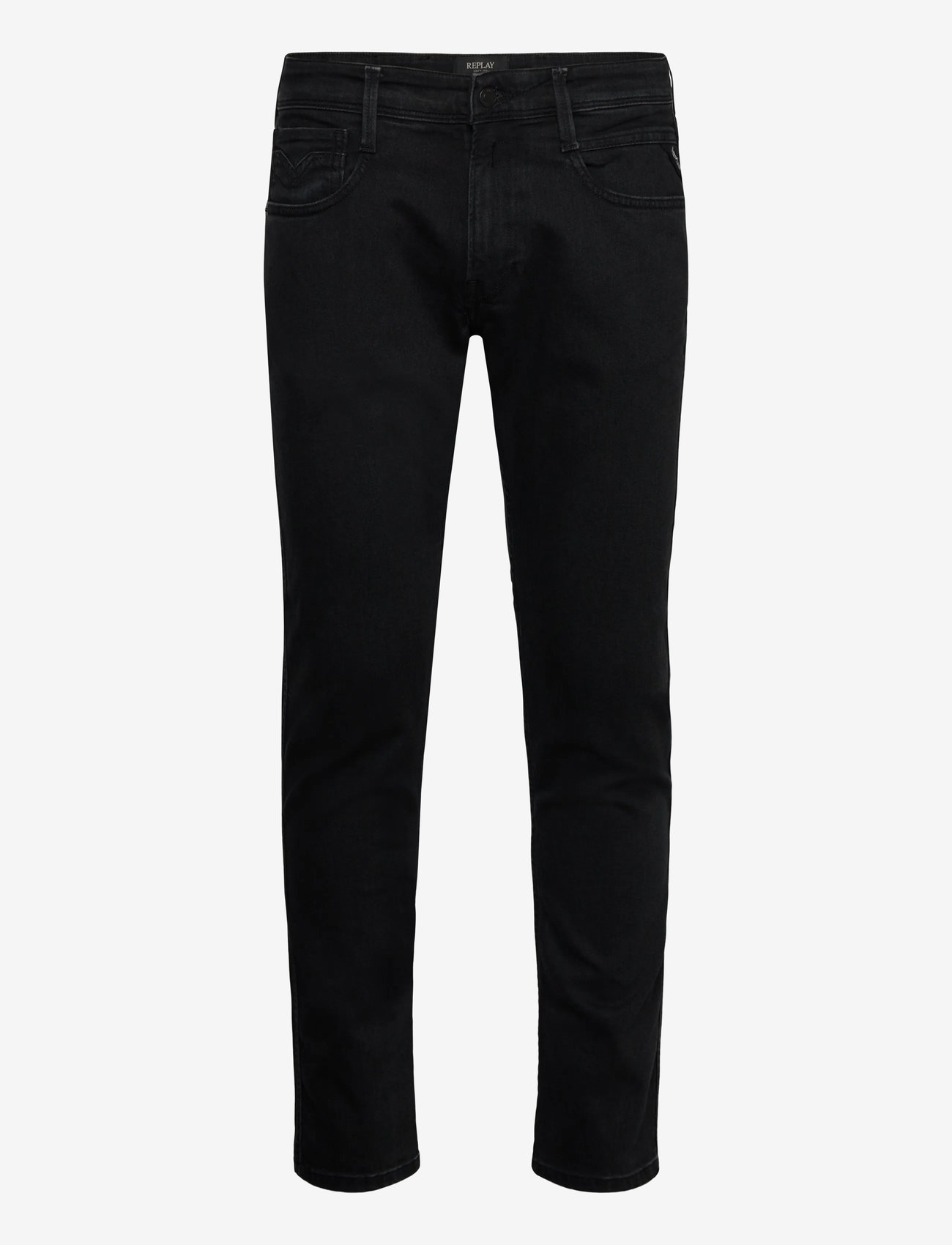 Replay - ANBASS Trousers SLIM 573 ECO PLUS - slim jeans - black - 1