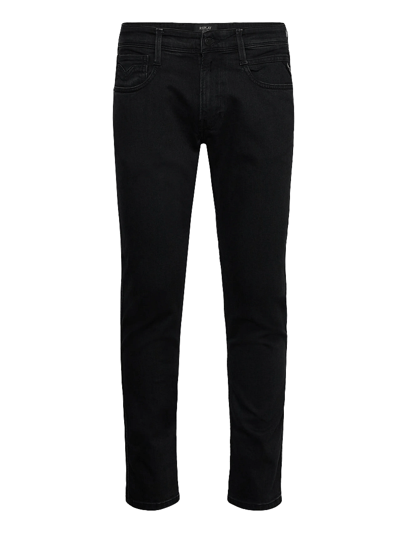 Replay - ANBASS Trousers SLIM 573 ECO PLUS - slim jeans - black - 1
