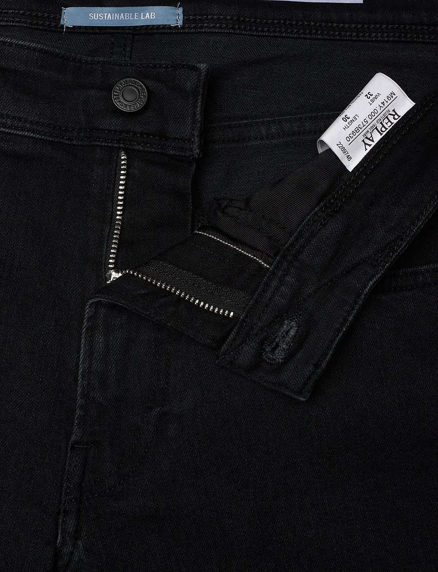 Replay - ANBASS Trousers SLIM 573 ECO PLUS - slim jeans - black - 5