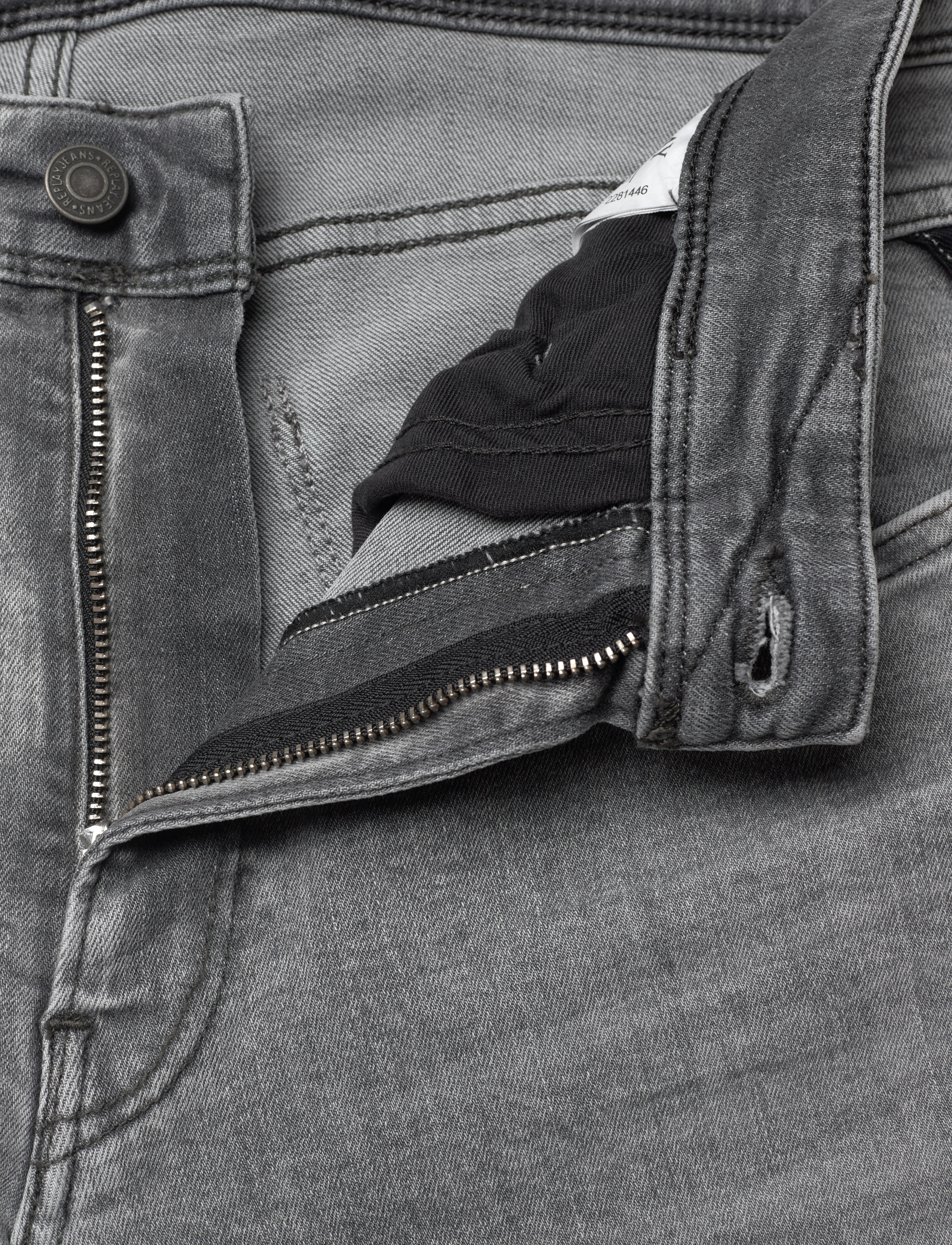 Replay - ANBASS Trousers SLIM 573 ONLINE - grey - 5