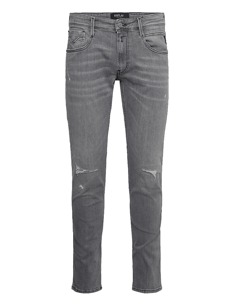 Replay - ANBASS Trousers SLIM 573 ECO PLUS - slim jeans - grey - 0