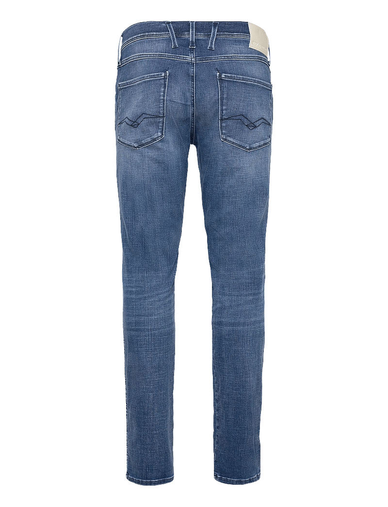 Replay - ANBASS Trousers SLIM Hyperflex Matrix - slim fit jeans - medium blue - 2