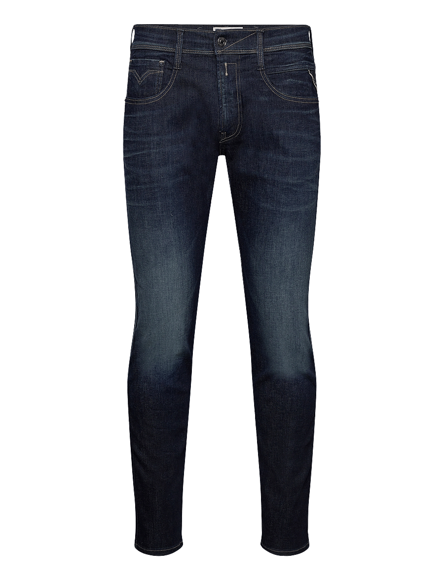 Replay - ANBASS Trousers SLIM Hyperflex Dust - slim-fit jeans - blue - 0