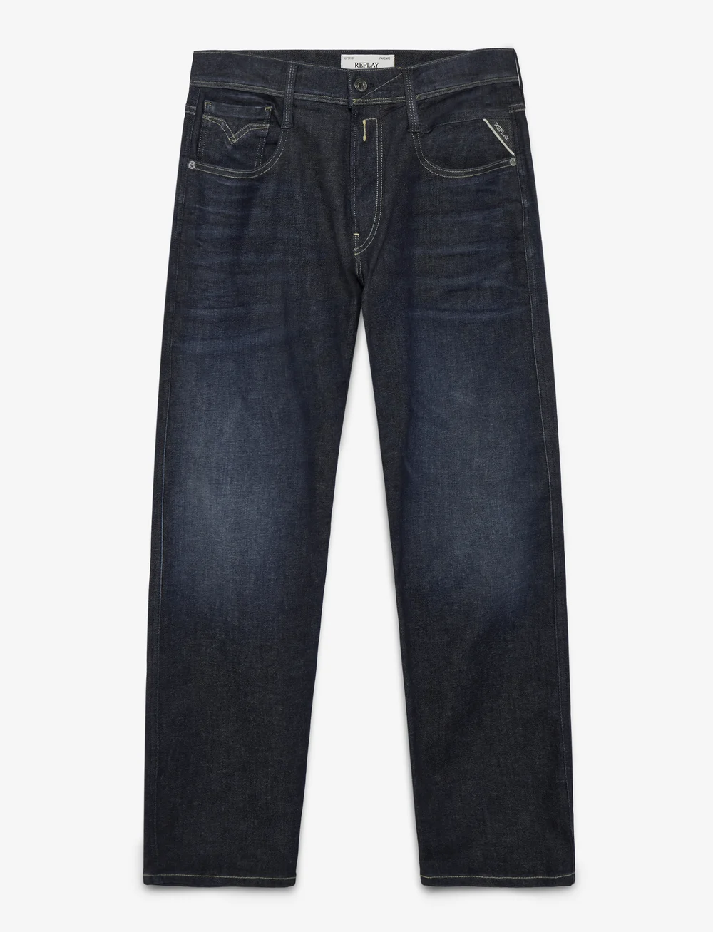 Replay - ANBASS Trousers SLIM Hyperflex Dust - slim jeans - dark blue - 1